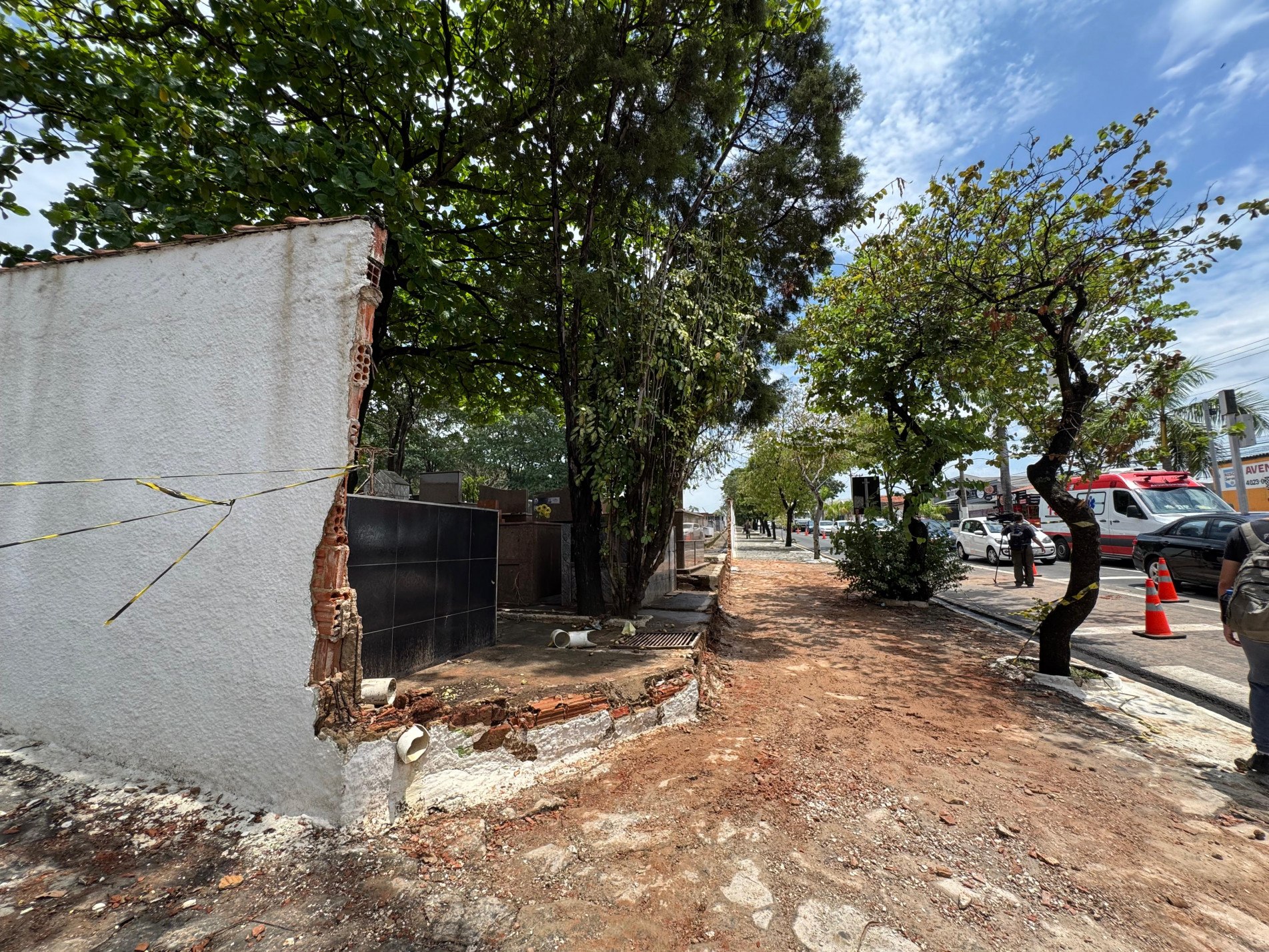 A limpeza foi concluída