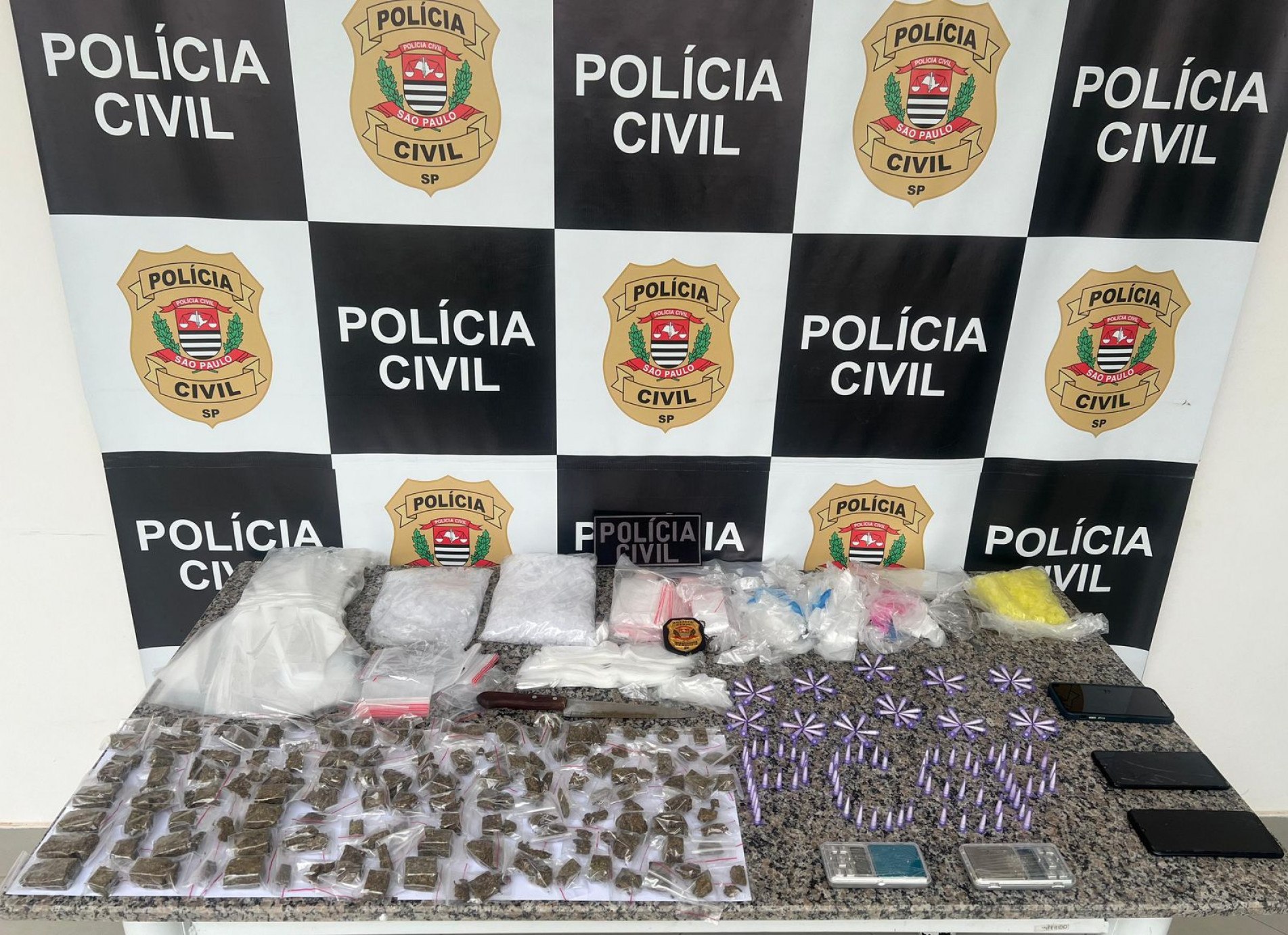 A ação tinha como objetivo combater o tráfico de entorpecentes na cidade e região