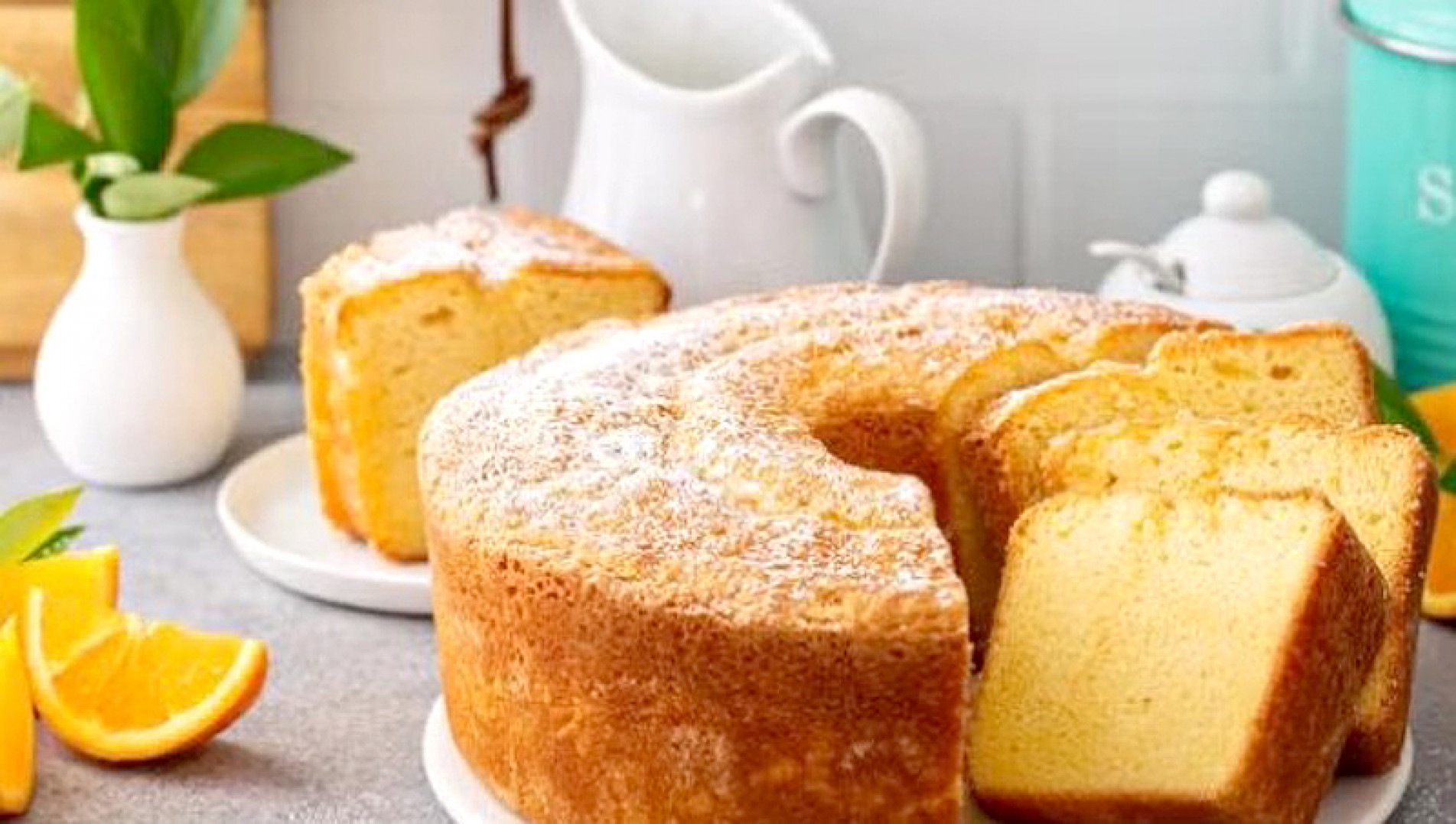 Bolo de Laranja Simples