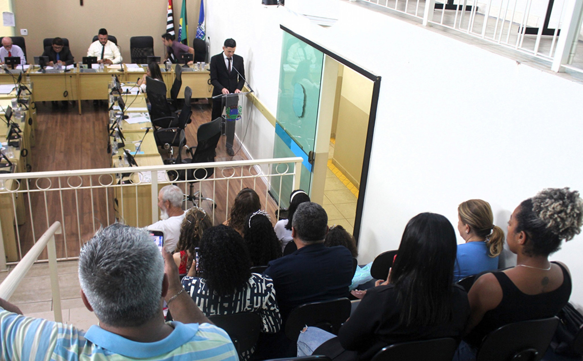 O presidente da Câmara, Lino Júnior, durante sessão: acréscimo de mais 37% nos subsídios
