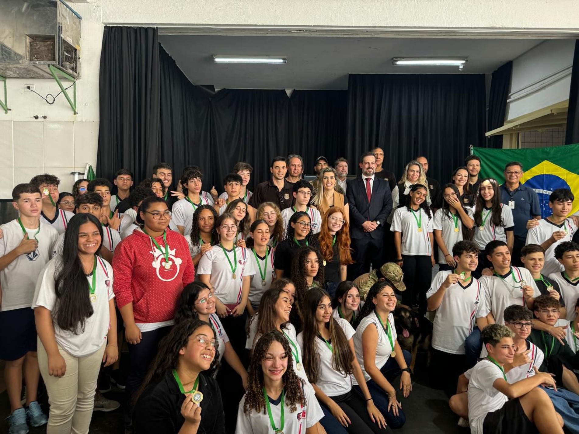 Ao todo 70 alunos participaram do programa 