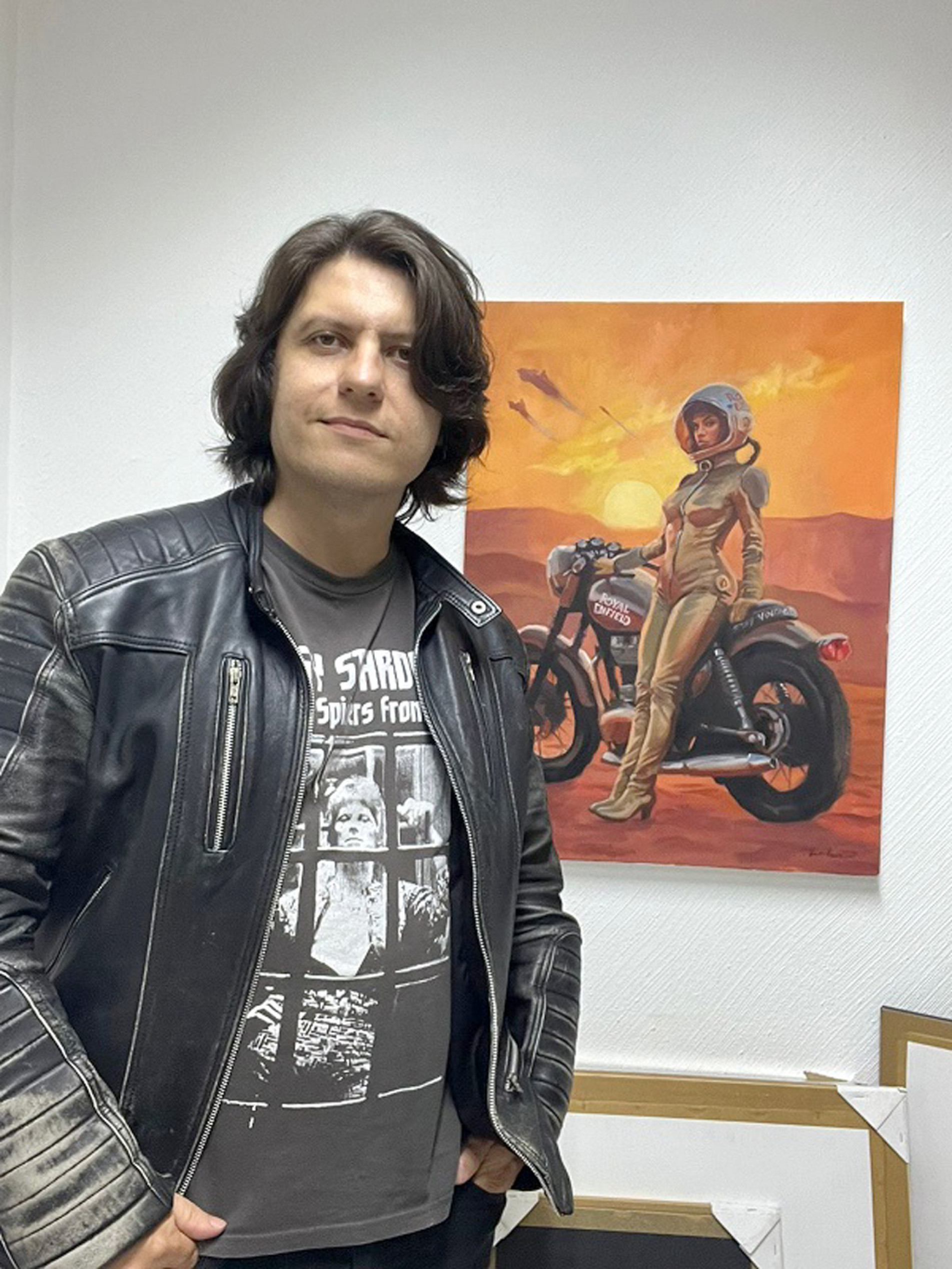 Artista e sua obra, produzida para a 4ª edição do concurso
