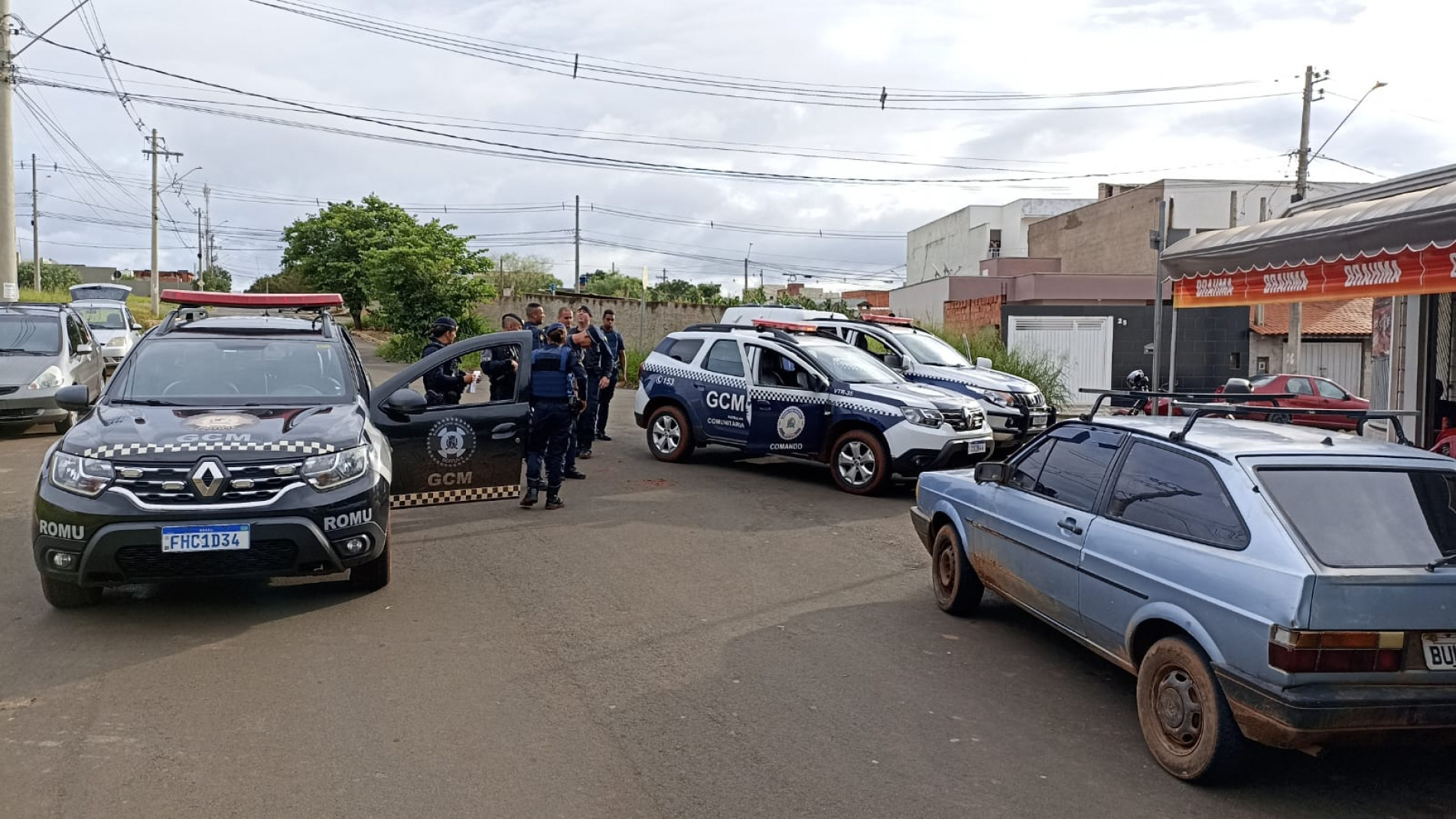 O homem foi preso em flagrante