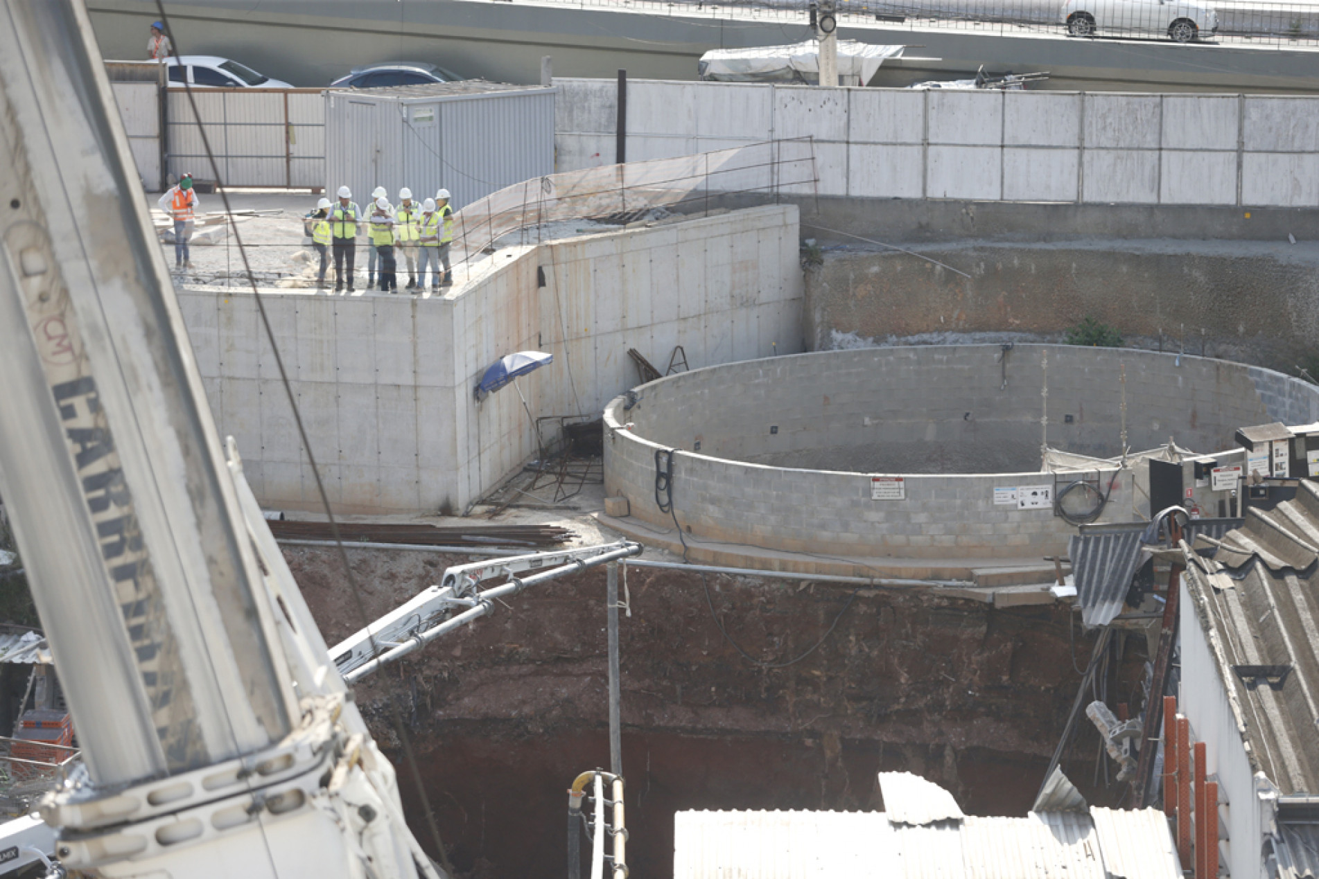 Construção é realizada na Linha 6-Laranja
