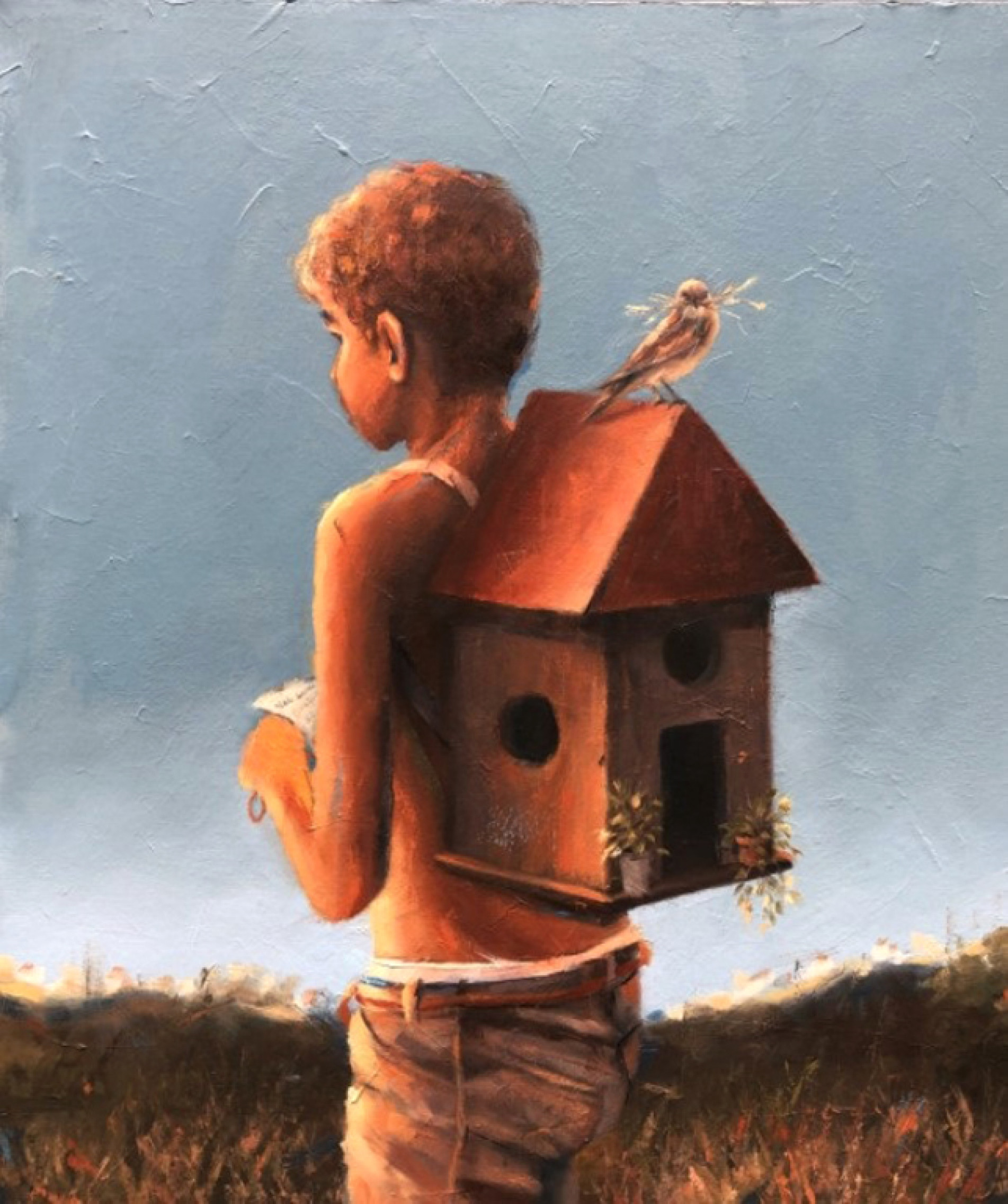 Artista inclui gaiolas, pássaros e ninhos como metáforas em seu trabalho
