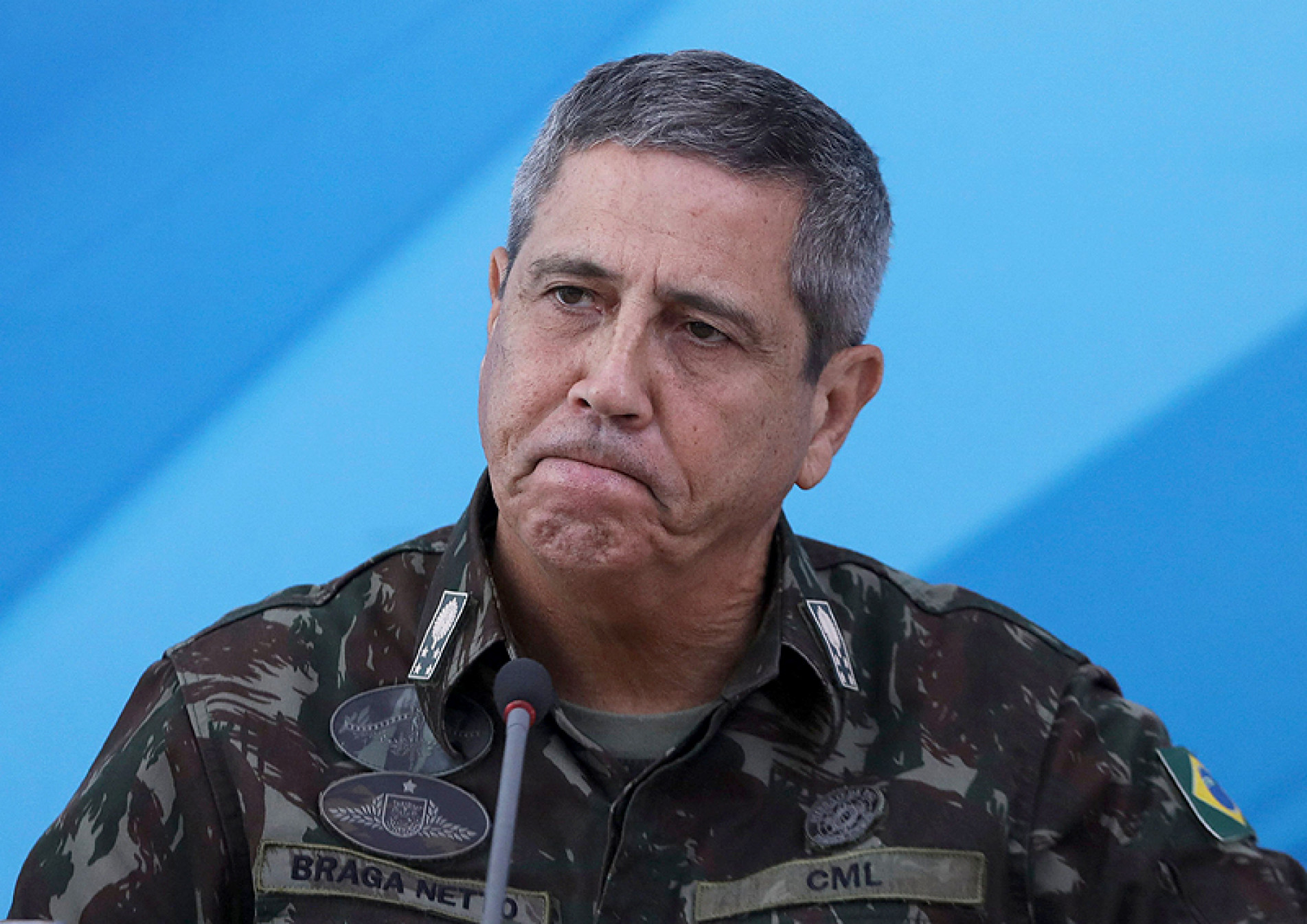 Braga Neto está no Comando da 1ª Divisão do Exército, no Rio 
