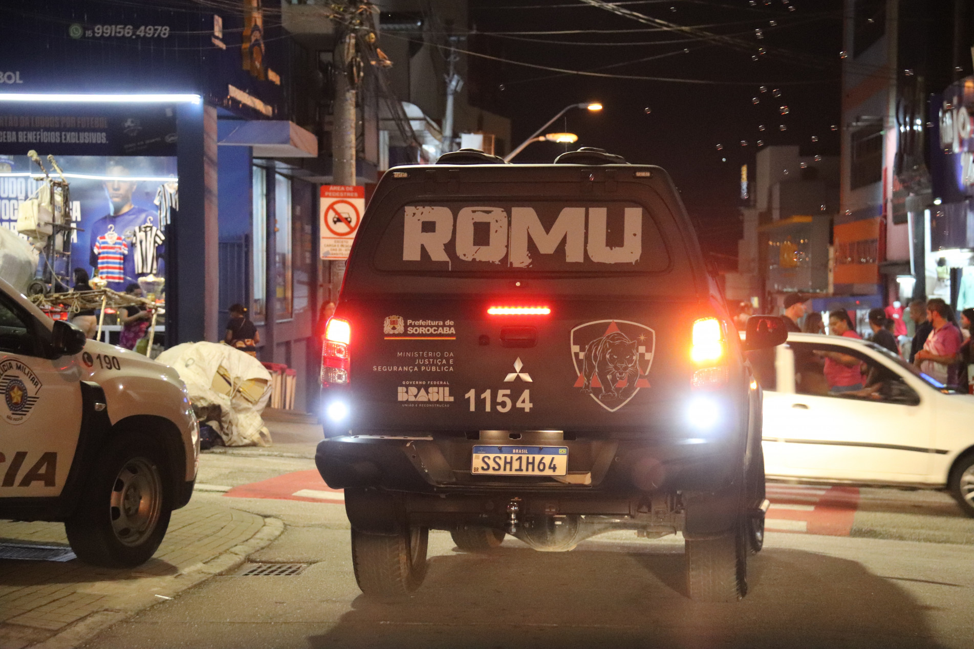 Corporação mantém viatura na Rodoviária e realiza patrulhamento periódico pelos terminais de ônibus ao longo do dia