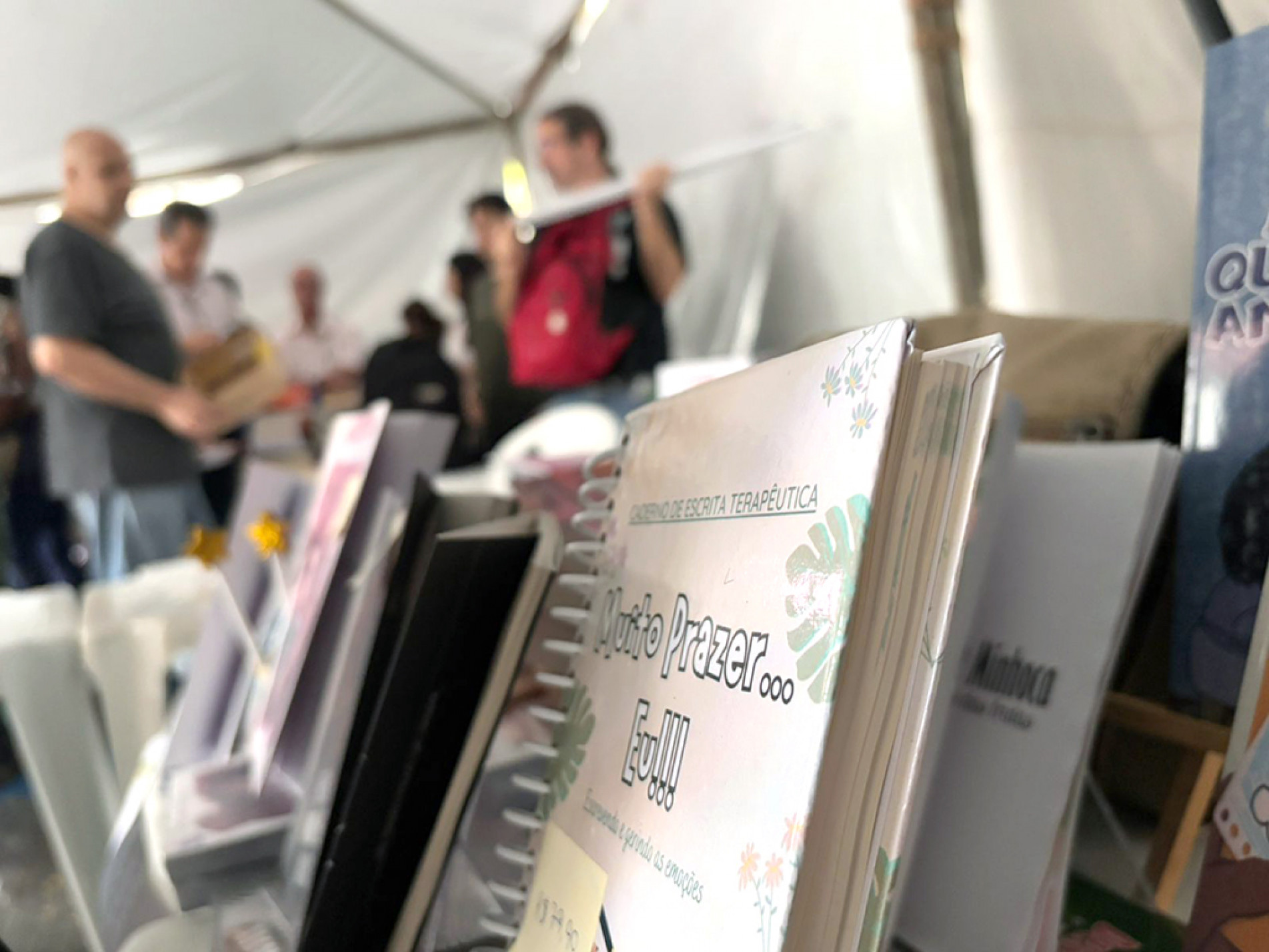 Apesar de imprevistos climáticos, a feira atraiu visitantes
