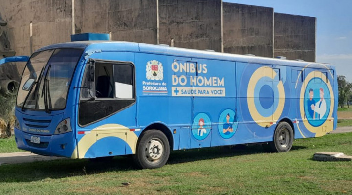 Ônibus Azul é voltado para a saúde do homem