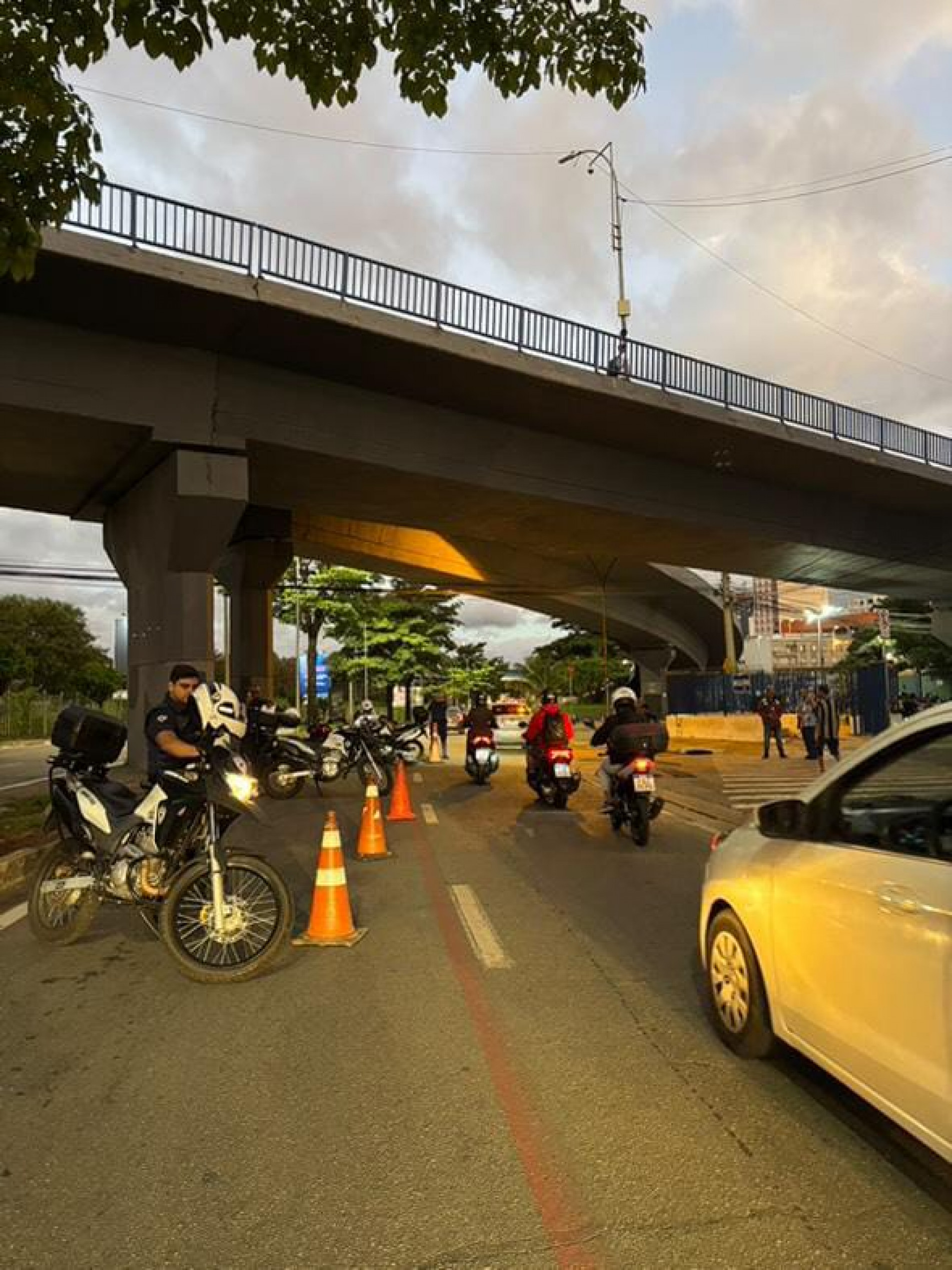 Acidente aconteceu na região central