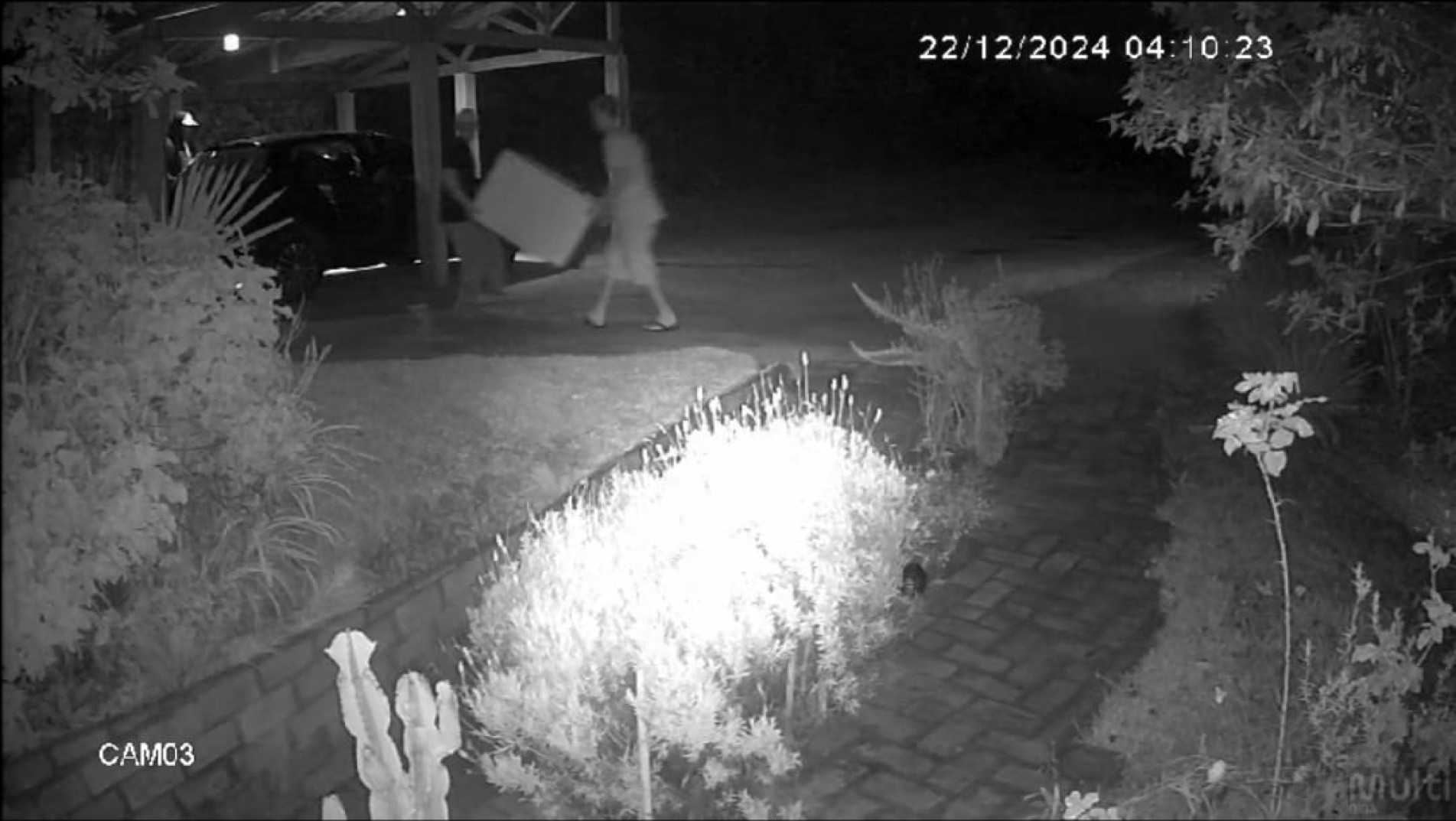 Um boletim de ocorrência foi registrado