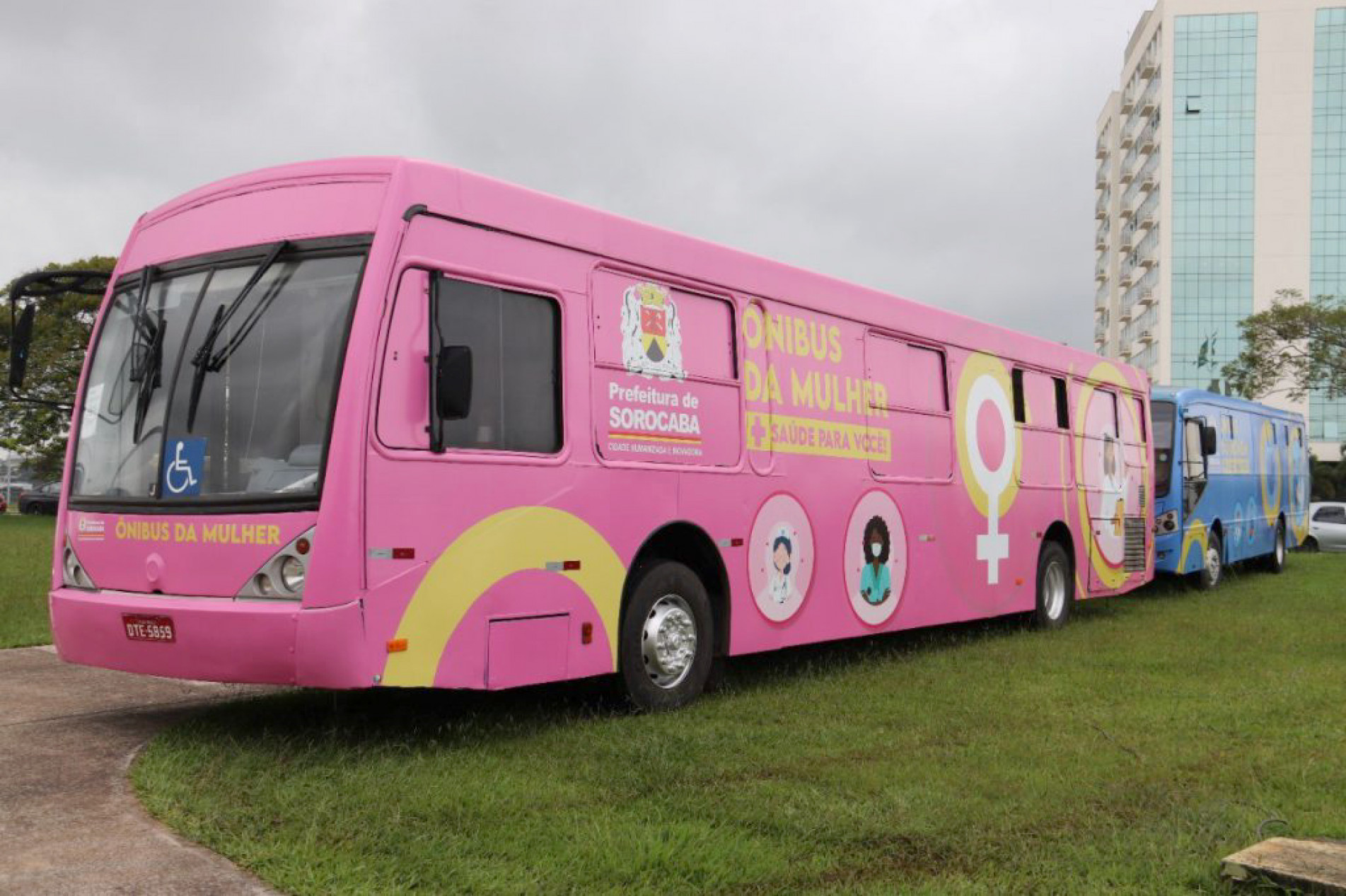 Atendimento da equipe do Ônibus Rosa começa no dia 6
