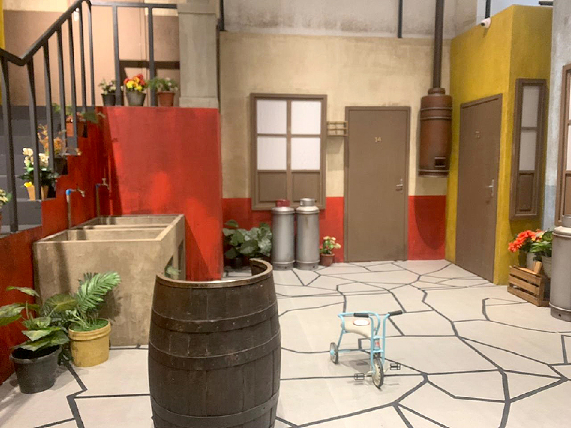 A Vila do Chaves é um dos destaques da exposição
