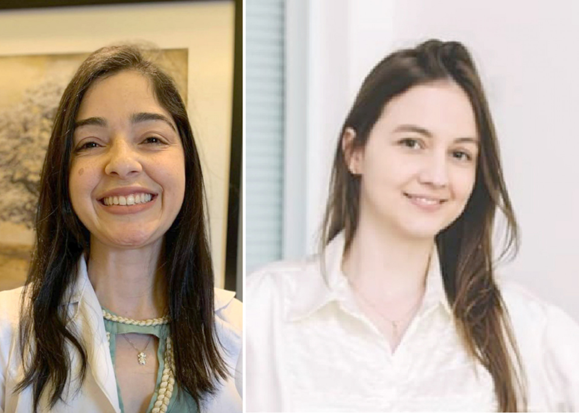 Endocrinologista, Yara Assis Silva e nutricionista, Tamara Marcelino

