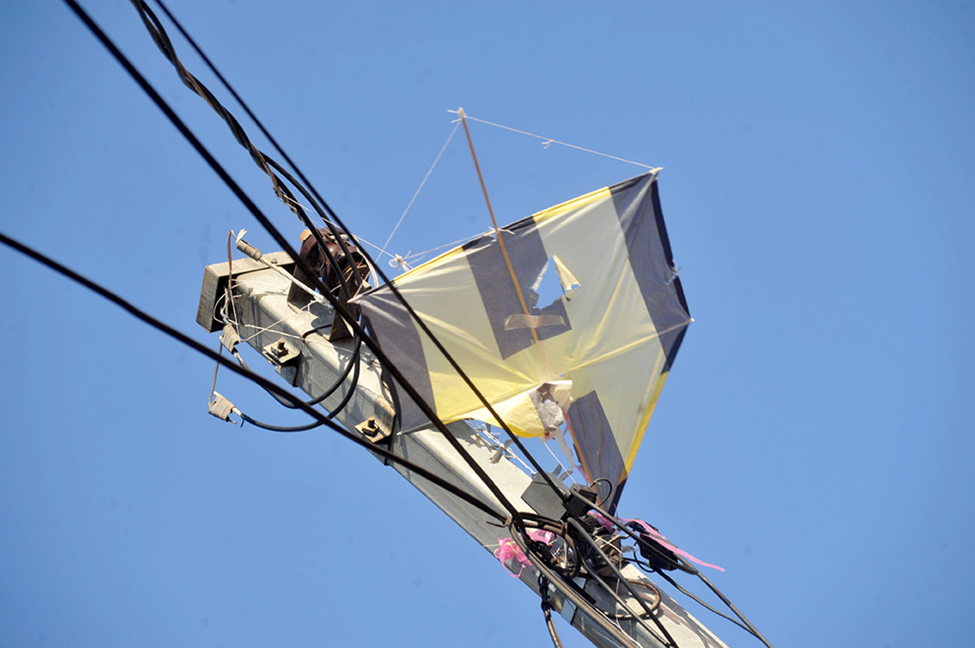 Campanha reforça os perigos das pipas com linhas cortantes
