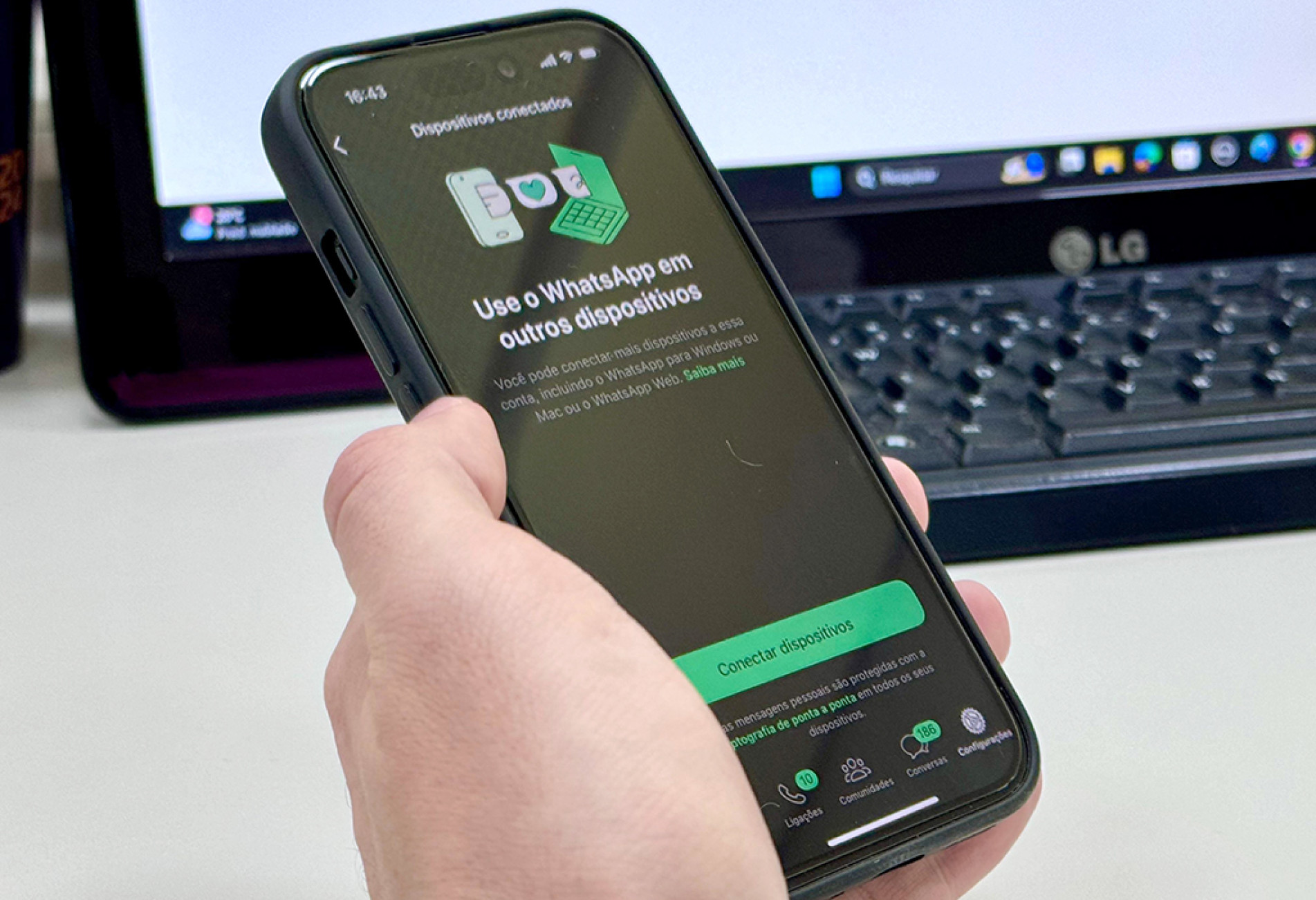 A orientação é desconfiar de contatos de números desconhecidos, mesmo que sejam fotos dos profissionais
