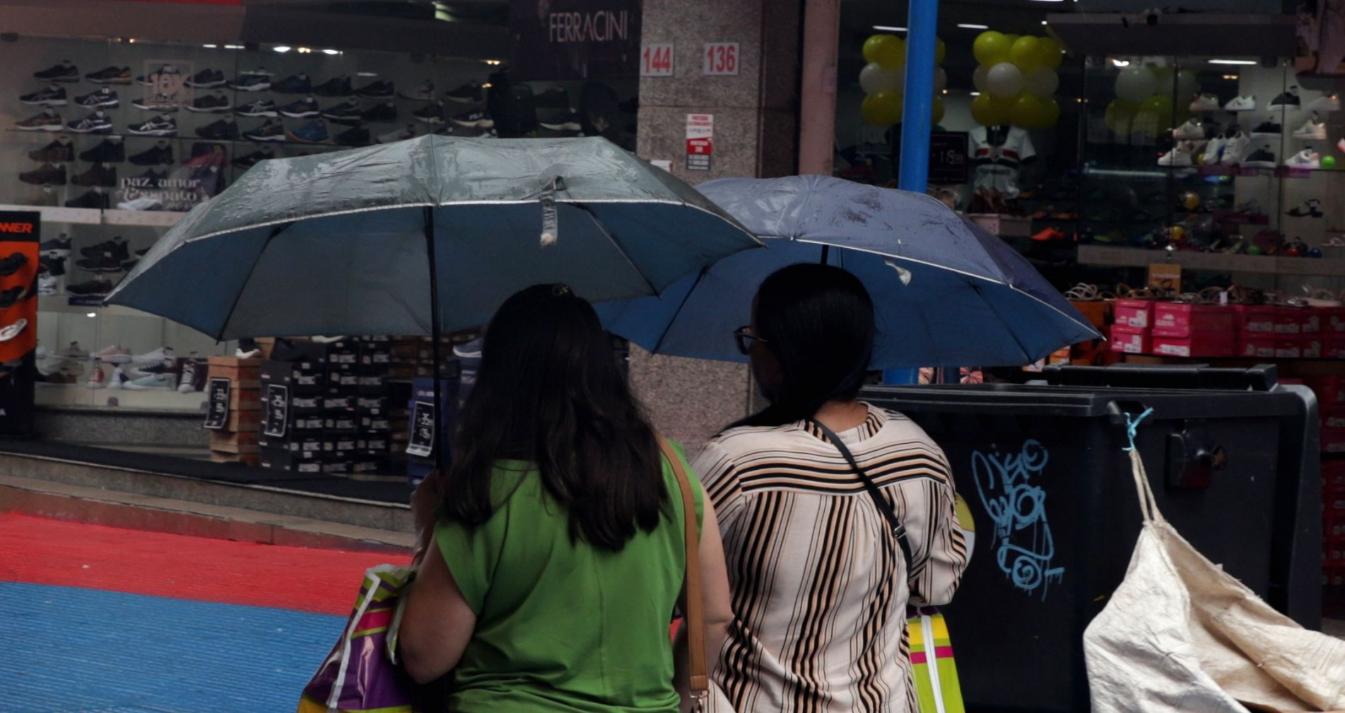 A frente fria pode alterar as condições meteorológicas com a possibilidade de temporais e chuvas