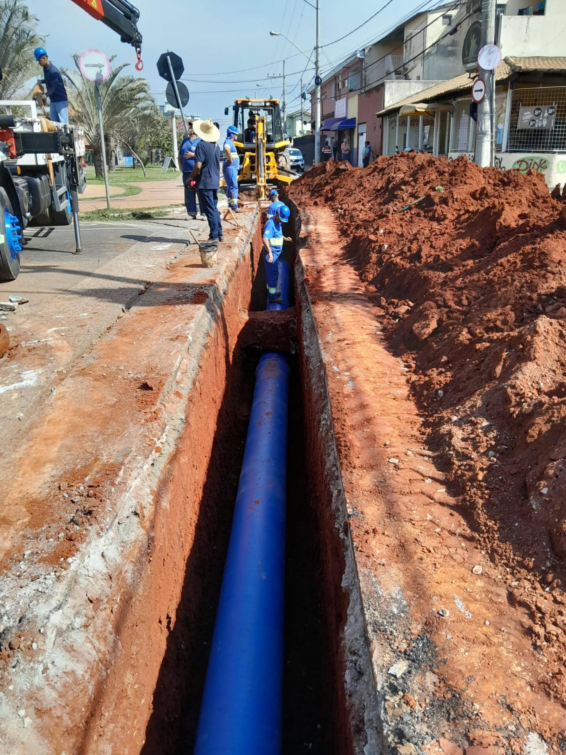 O abastecimento de água terá interrupção neste sábado (25) na região dos bairros Jacutinga e Vila Helena, na Zona Norte e avenida Ipanema será parcialmente fechada 