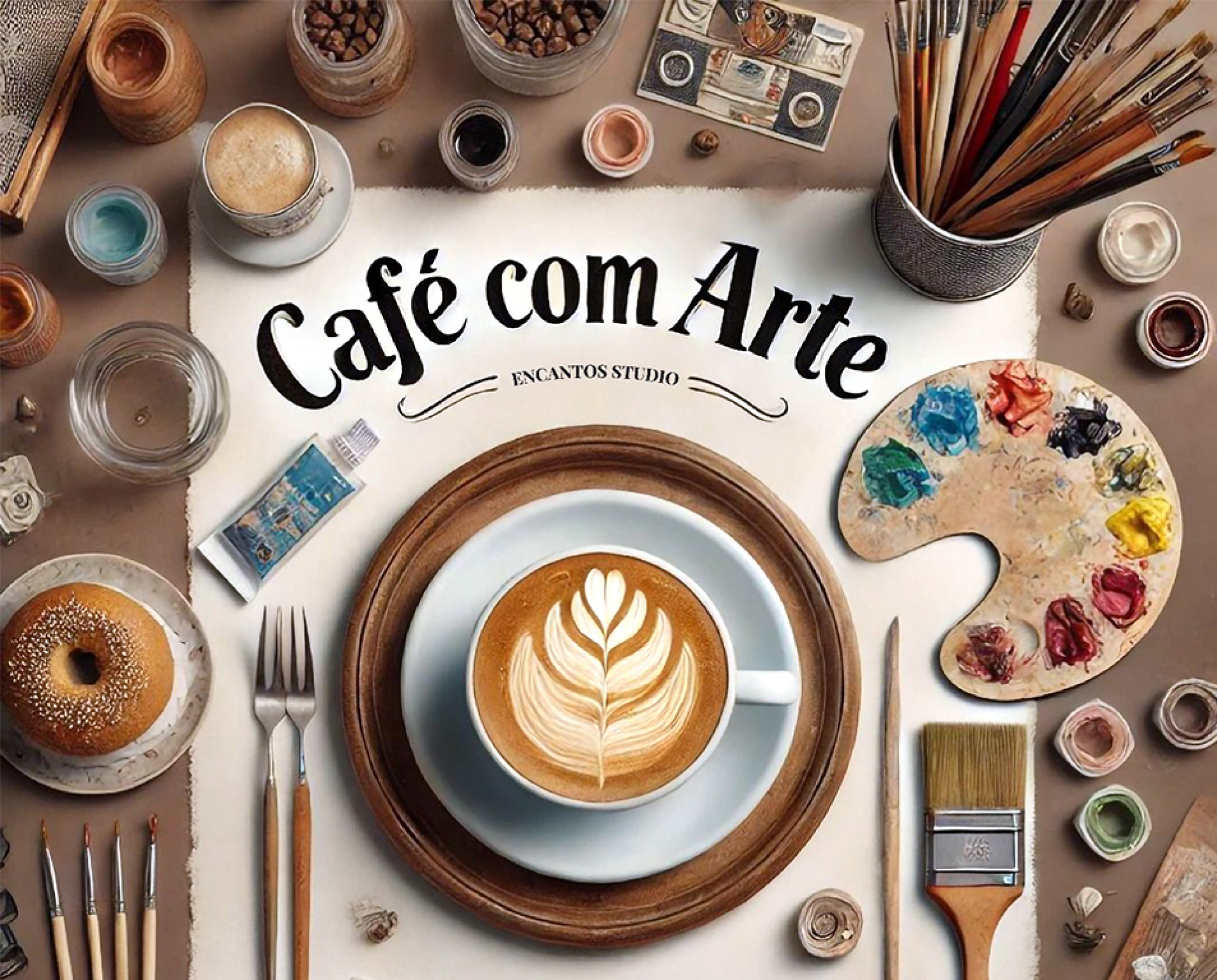 Evento reunirá artistas plásticos pintando ao vivo
