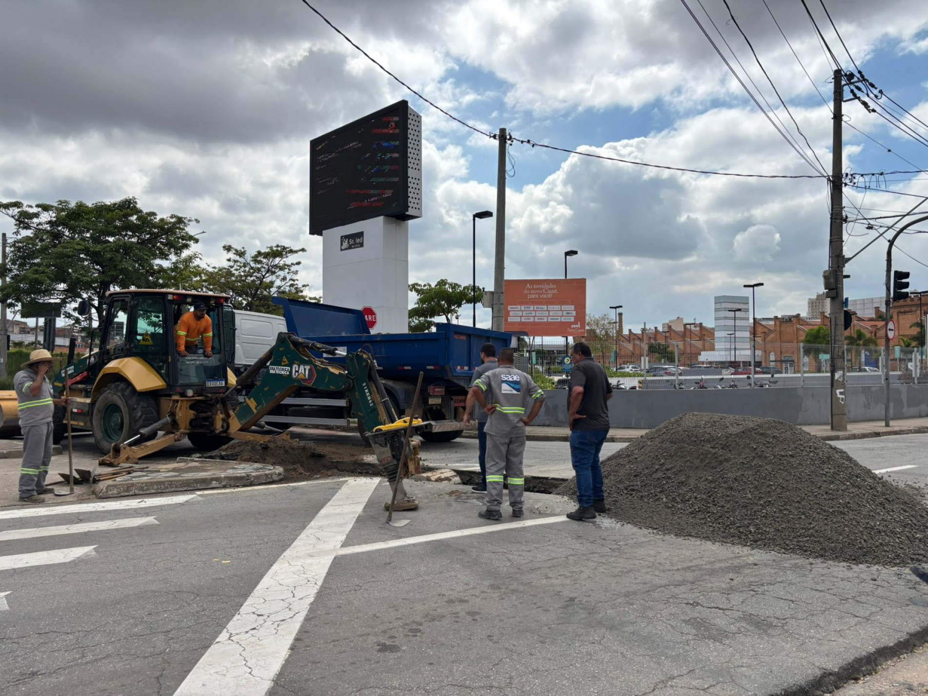 O serviço vai avançar durante esta segunda-feira (27)