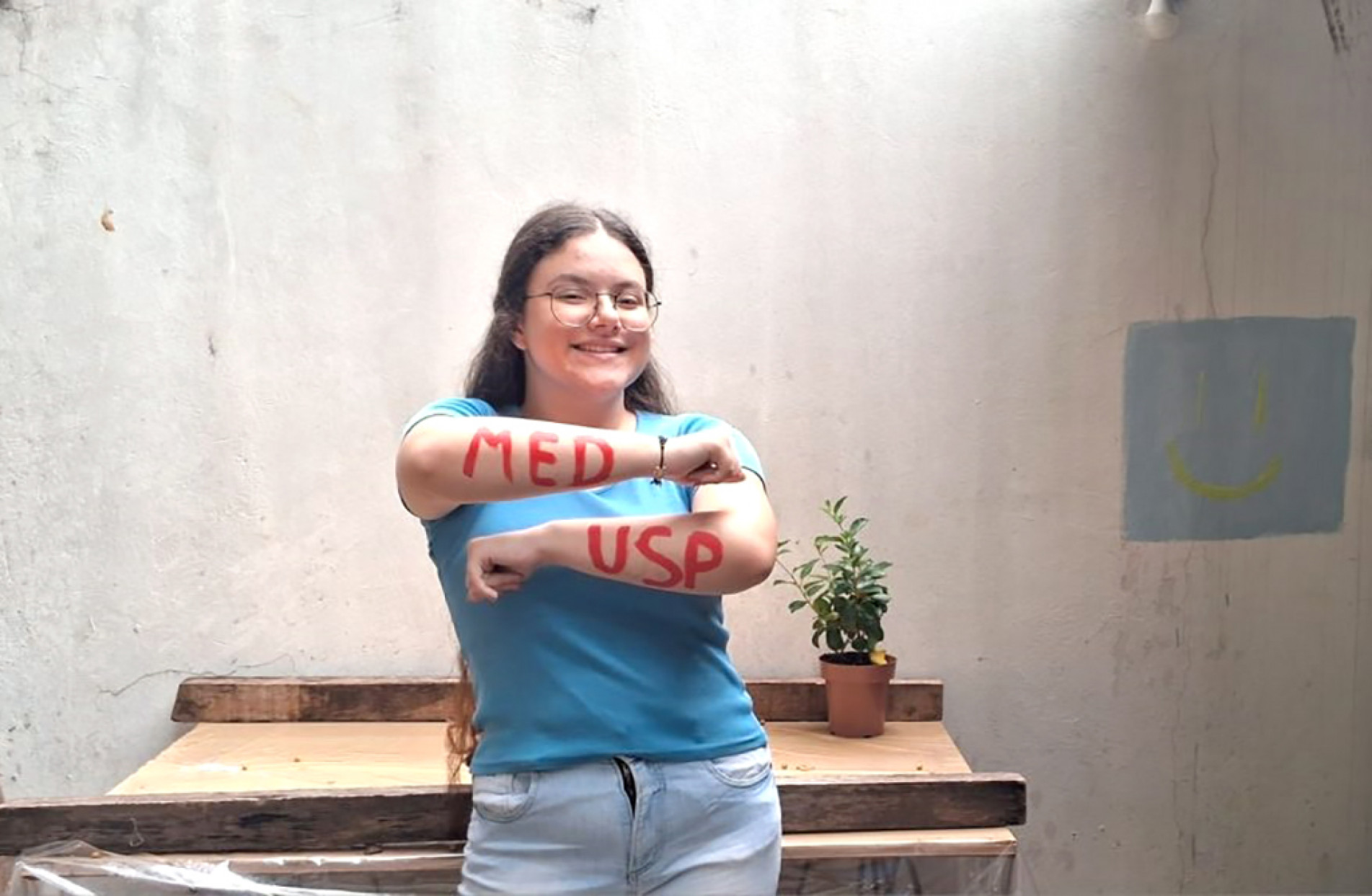 Na primeira chamada, Larissa já havia sido aprovada para o curso de 
Matemática na USP São Carlos
