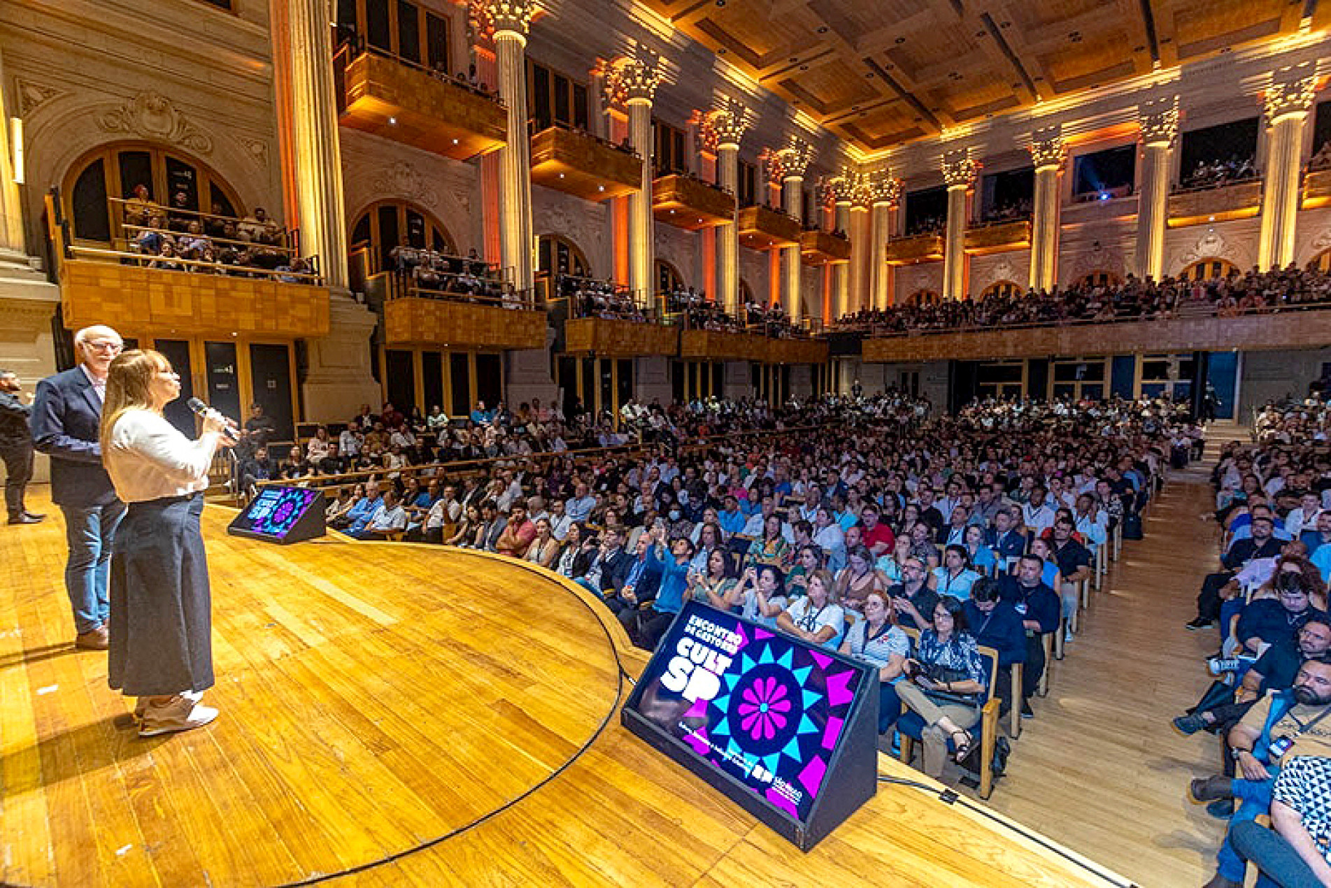 Cerimônia de lançamento foi realizada na Sala São Paulo 
