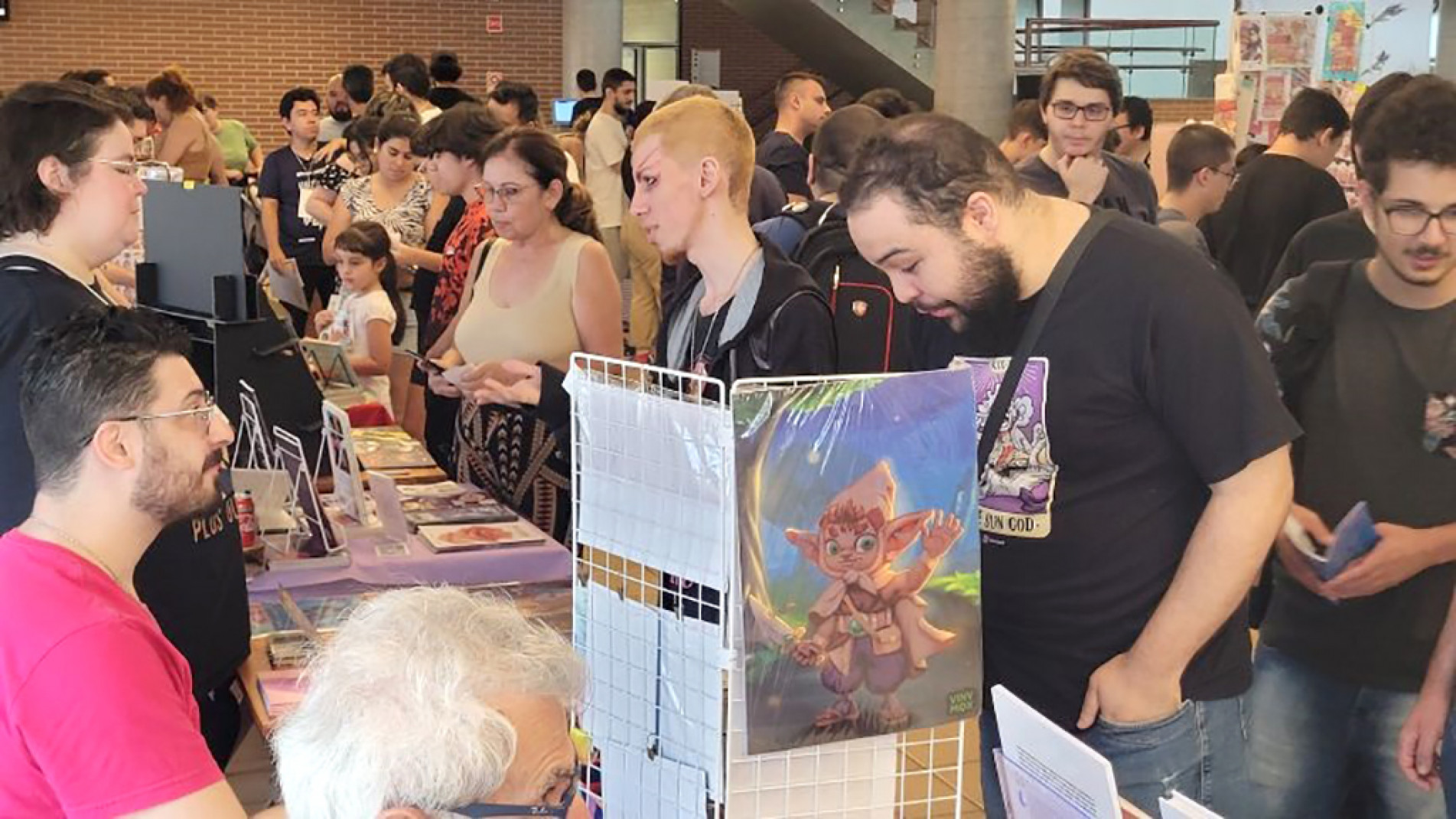 Feira de quadrinhos é um dos destaques dessa edição
