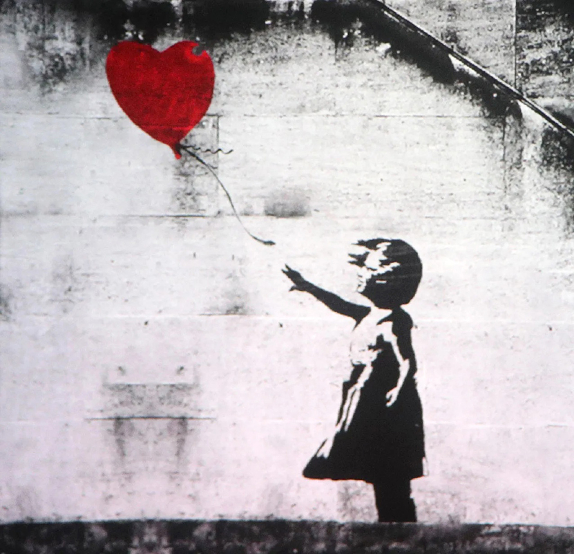 Técnica é a mesma usada pelo artista Bansky
