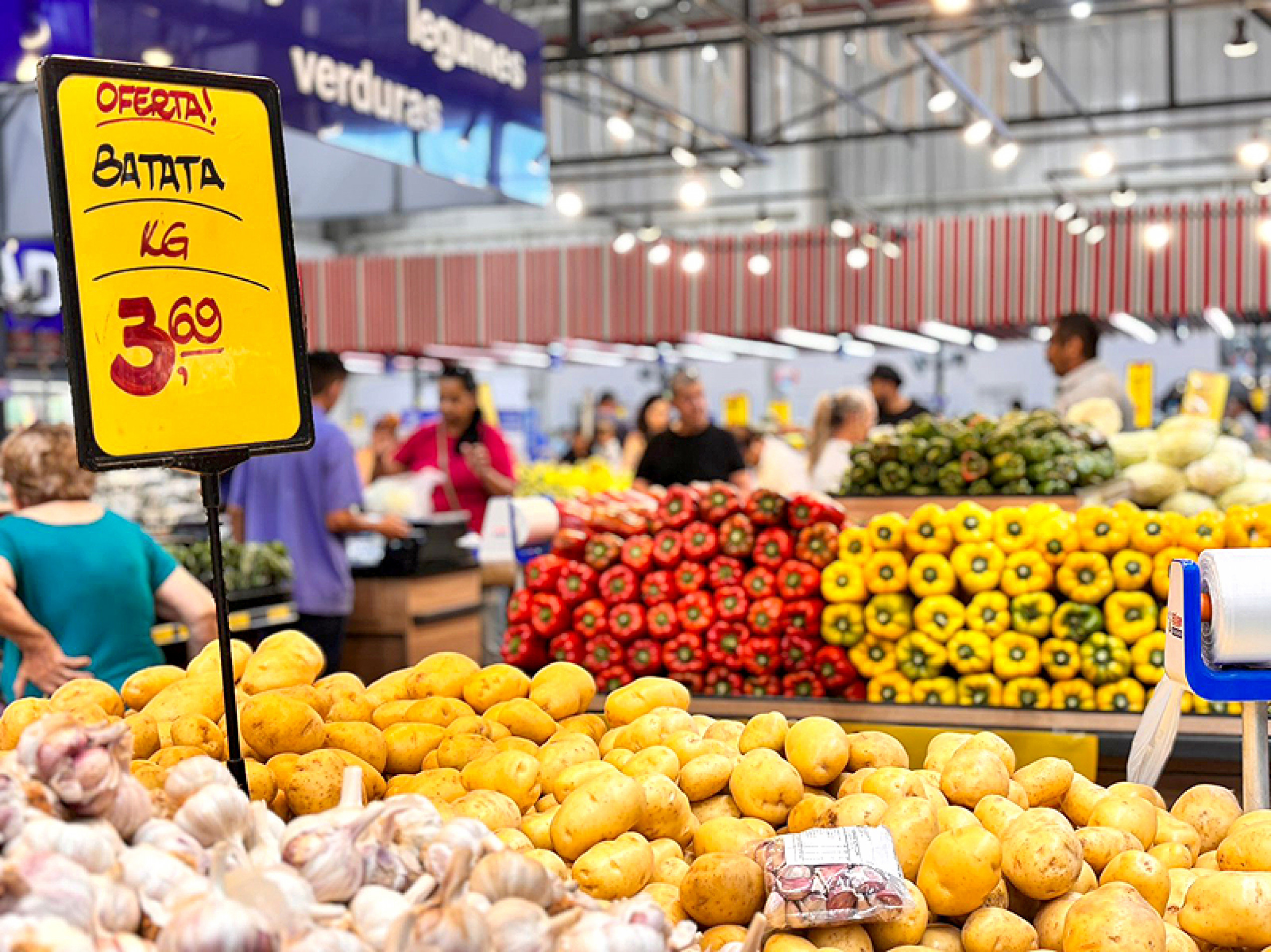 Compras nos supermercados estão custando mais 
