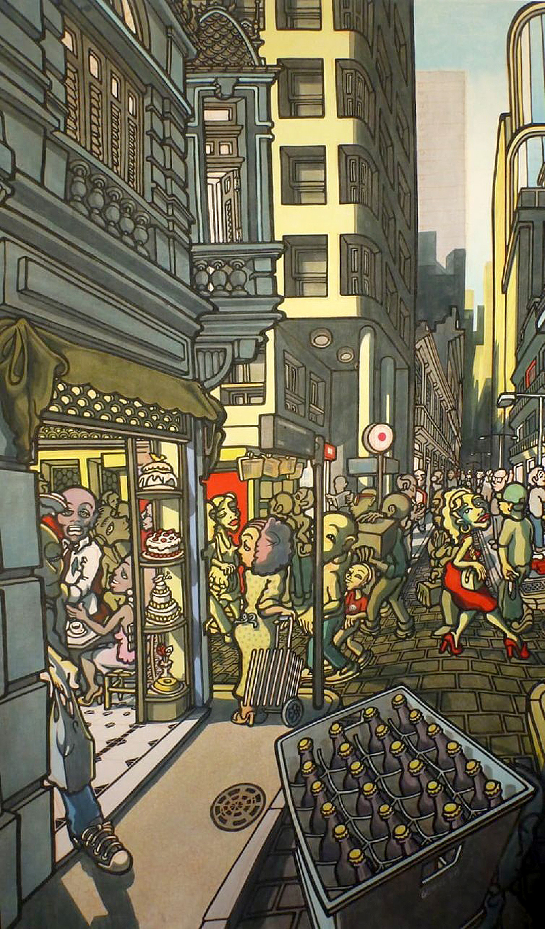 Obras têm como inspiração as ruas da capital
