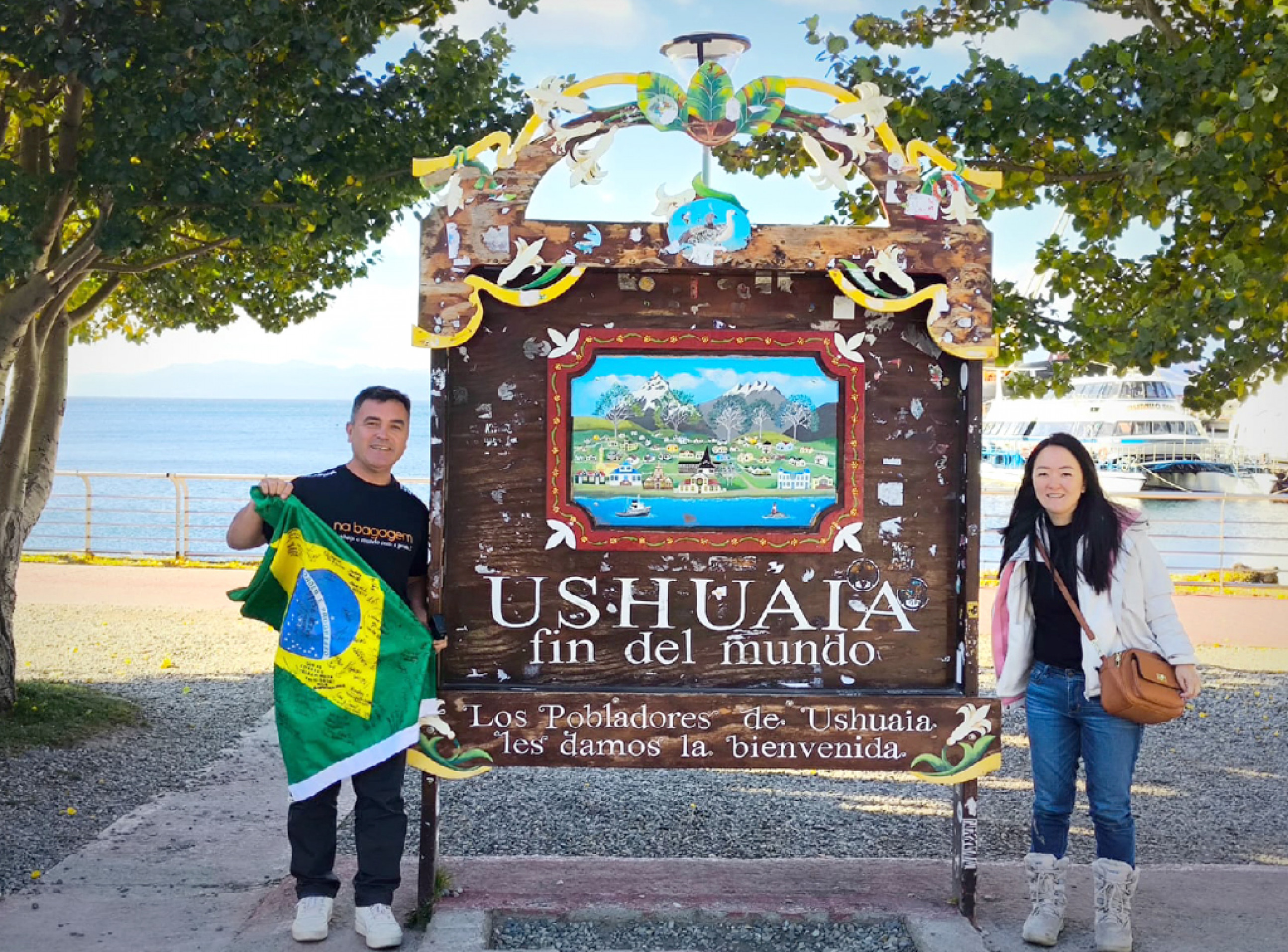 Missão cumprida: chegada a Ushuaia 
