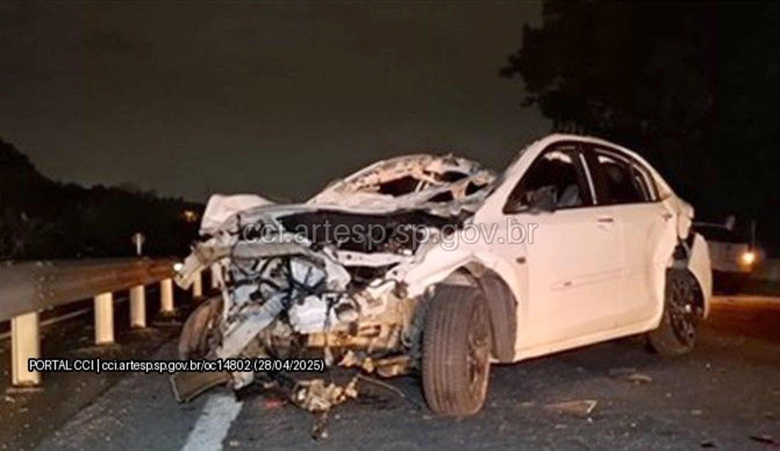 Motorista perdeu a vida ao bater em um cavalo, na Raposo