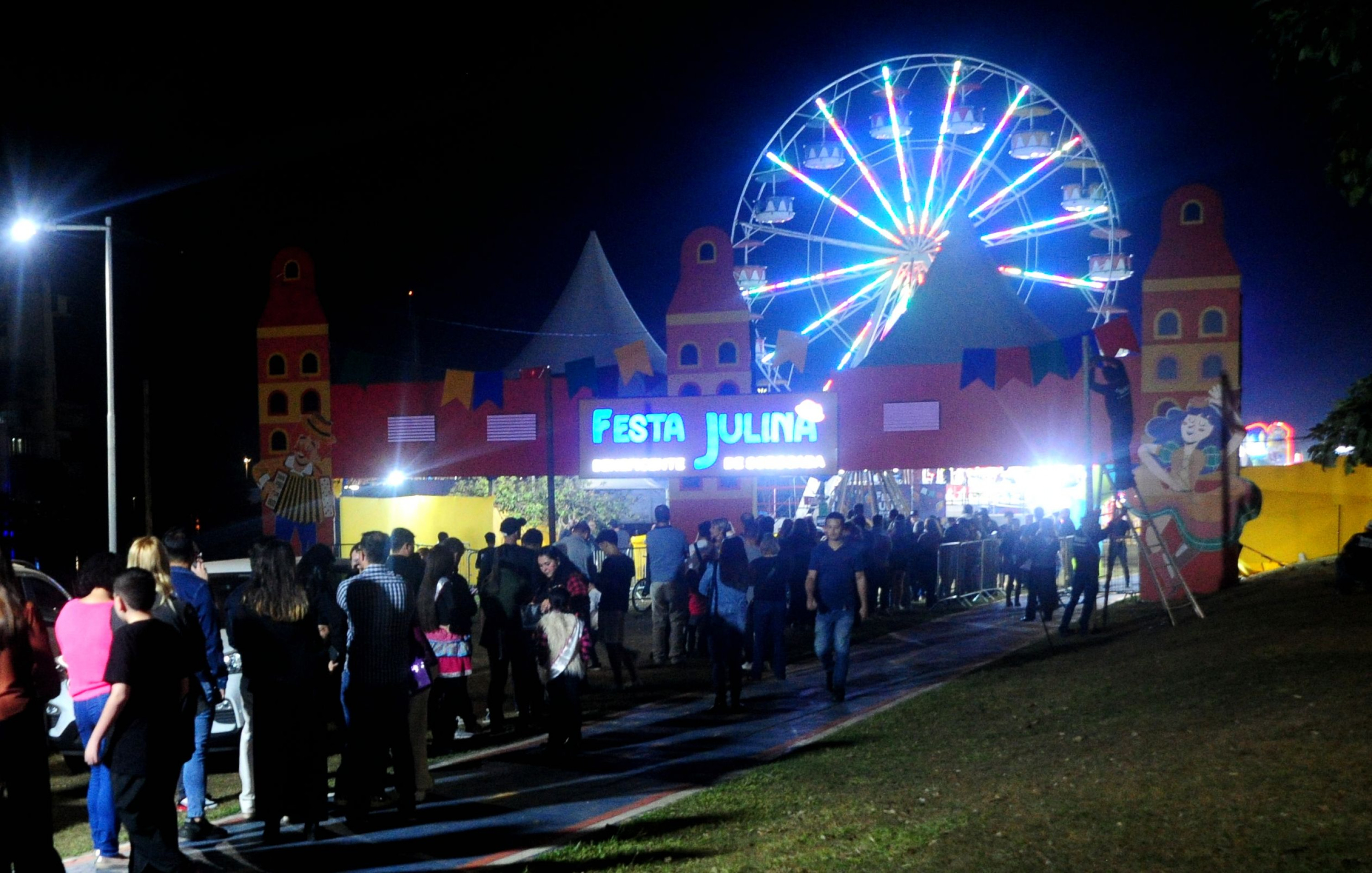 Na abertura da edição de 2024, muitas pessoas foram à festa