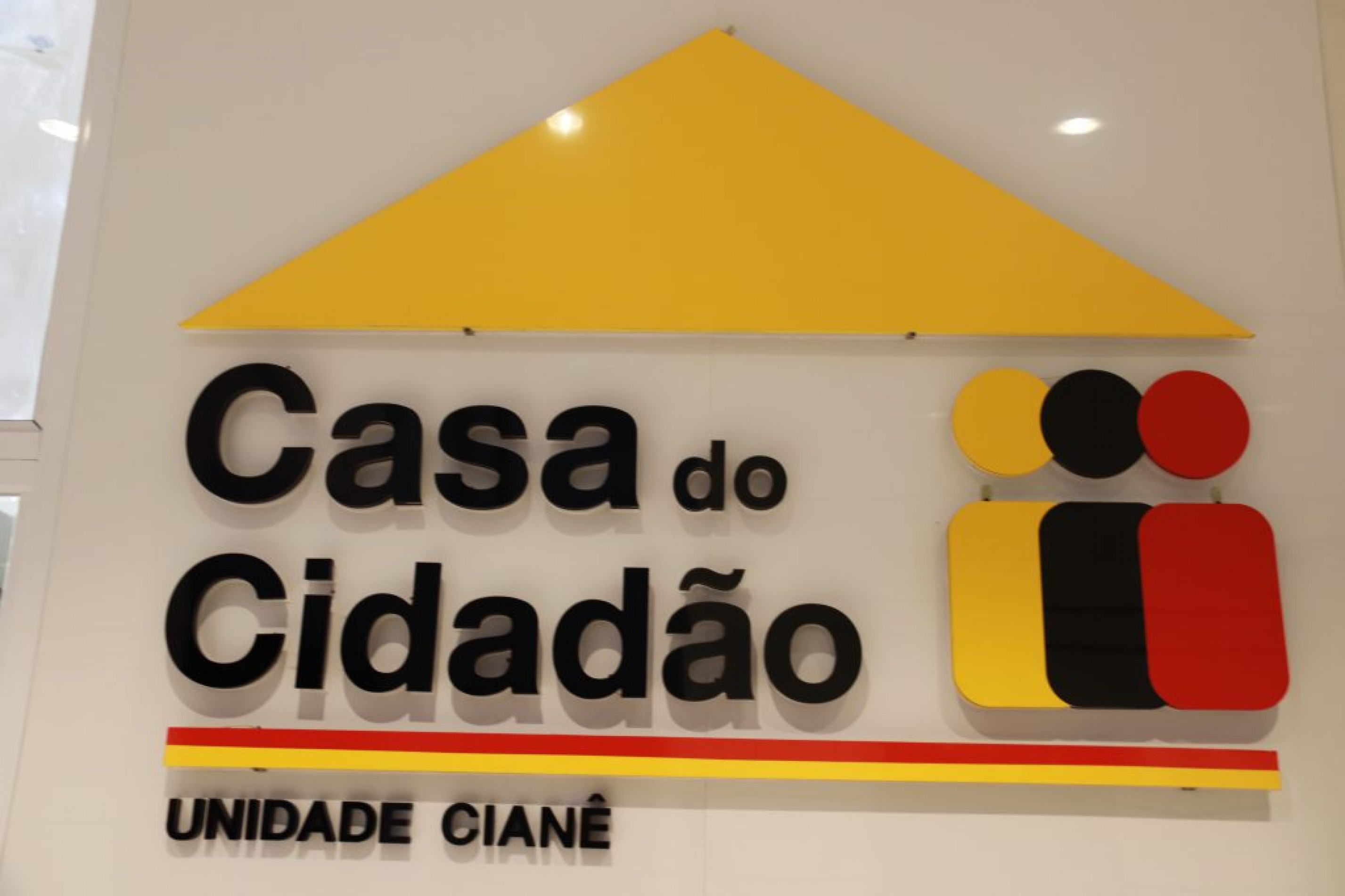 Pátio Cianê da Casa do Cidadão Zeladoria