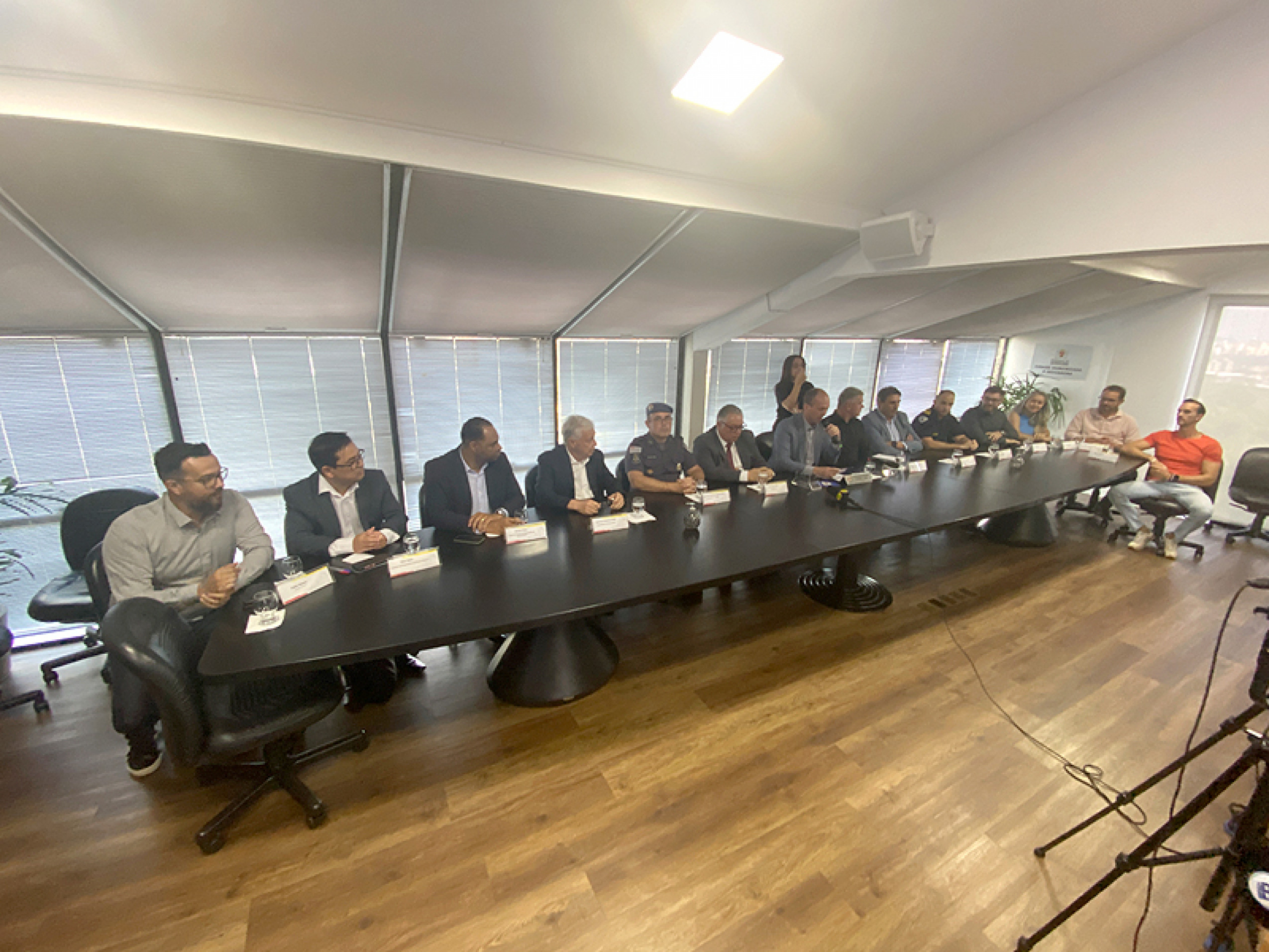 Lançamento oficial do novo 
sistema de videomonitoramento, 
que utiliza tecnologia de ponta
