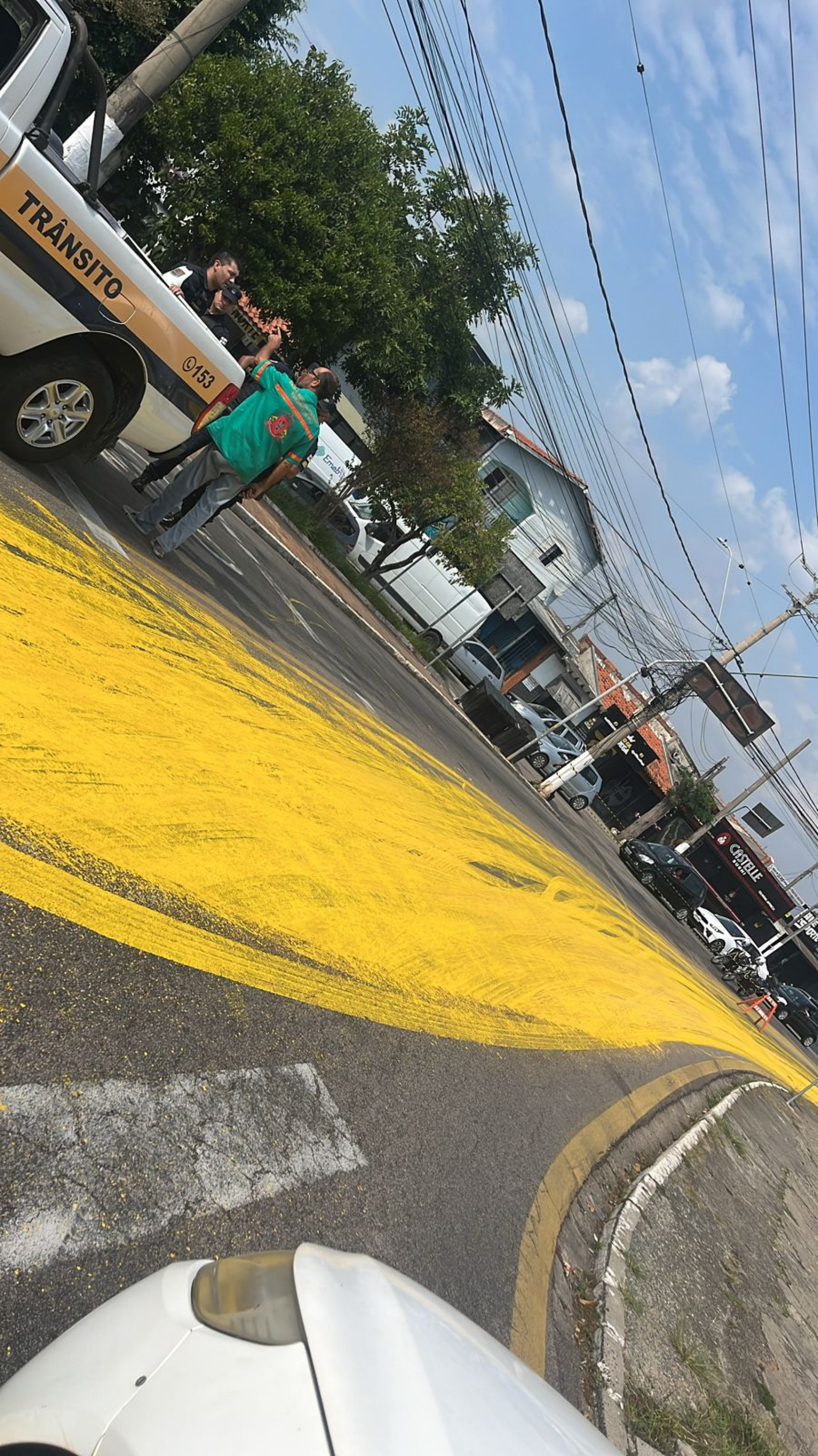 As autoridades municipais seguem monitorando a situação