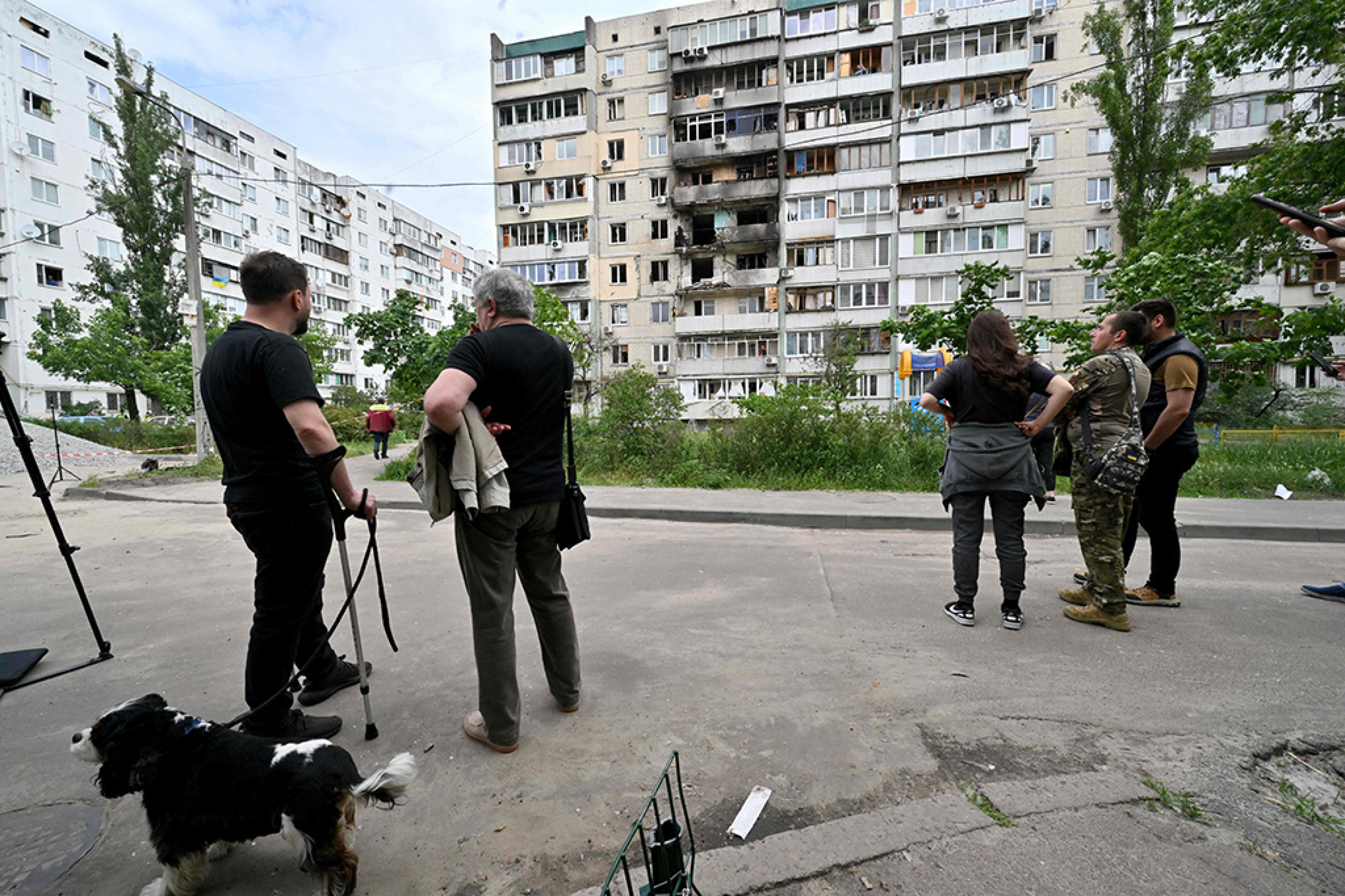 Ucrânia segue sofrendo ataques de drones e mísseis 
