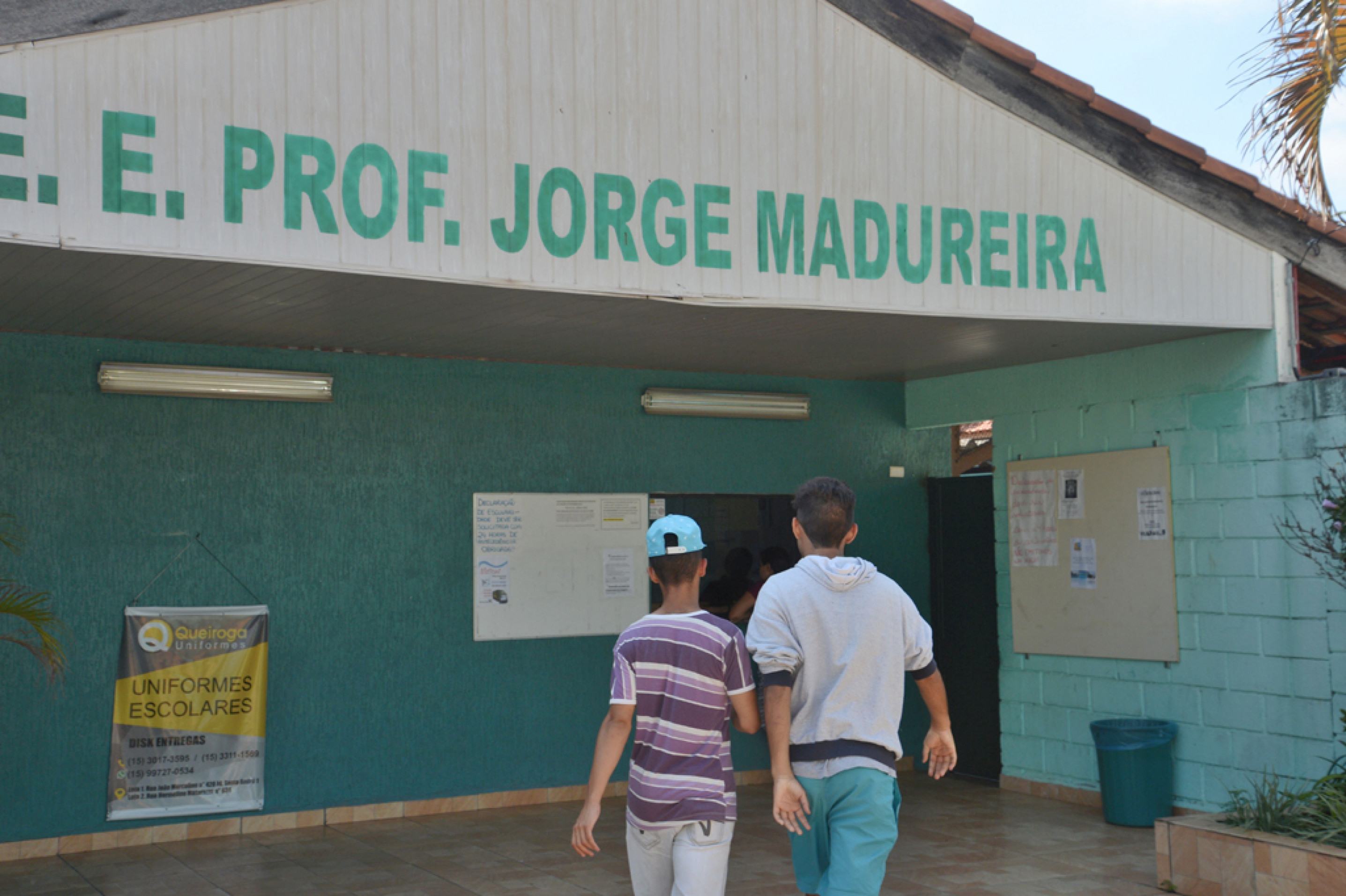 Escola Jorge Madureira é uma das que estão no programa
