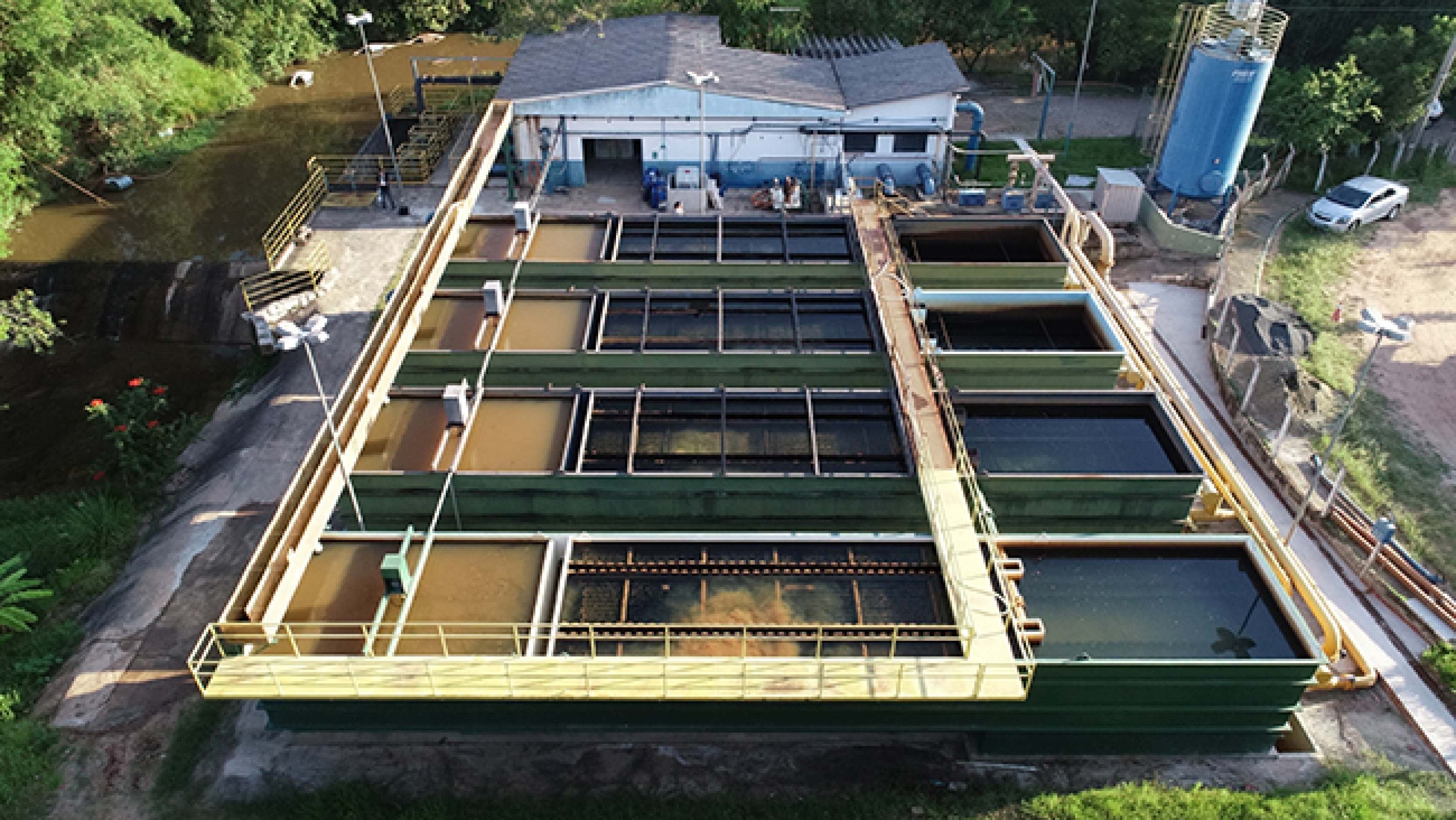 Efluentes sem tratamentos eram despejados da ETA João Jabour no Córrego Ribeirão Buru