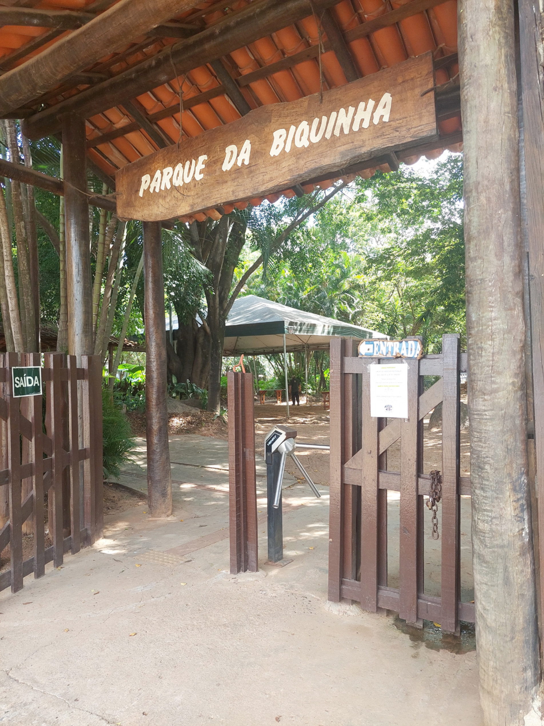 Parque da Biquinha fica na avenida Comendador Pereira Inácio, 1.112