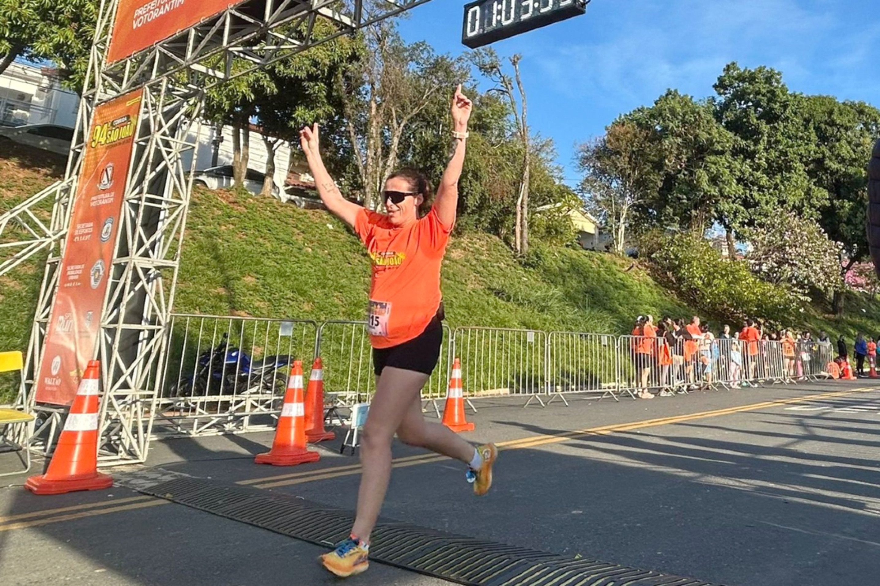 Atletas tomam as principais vias de Votorantim: prova da solidariedade 
