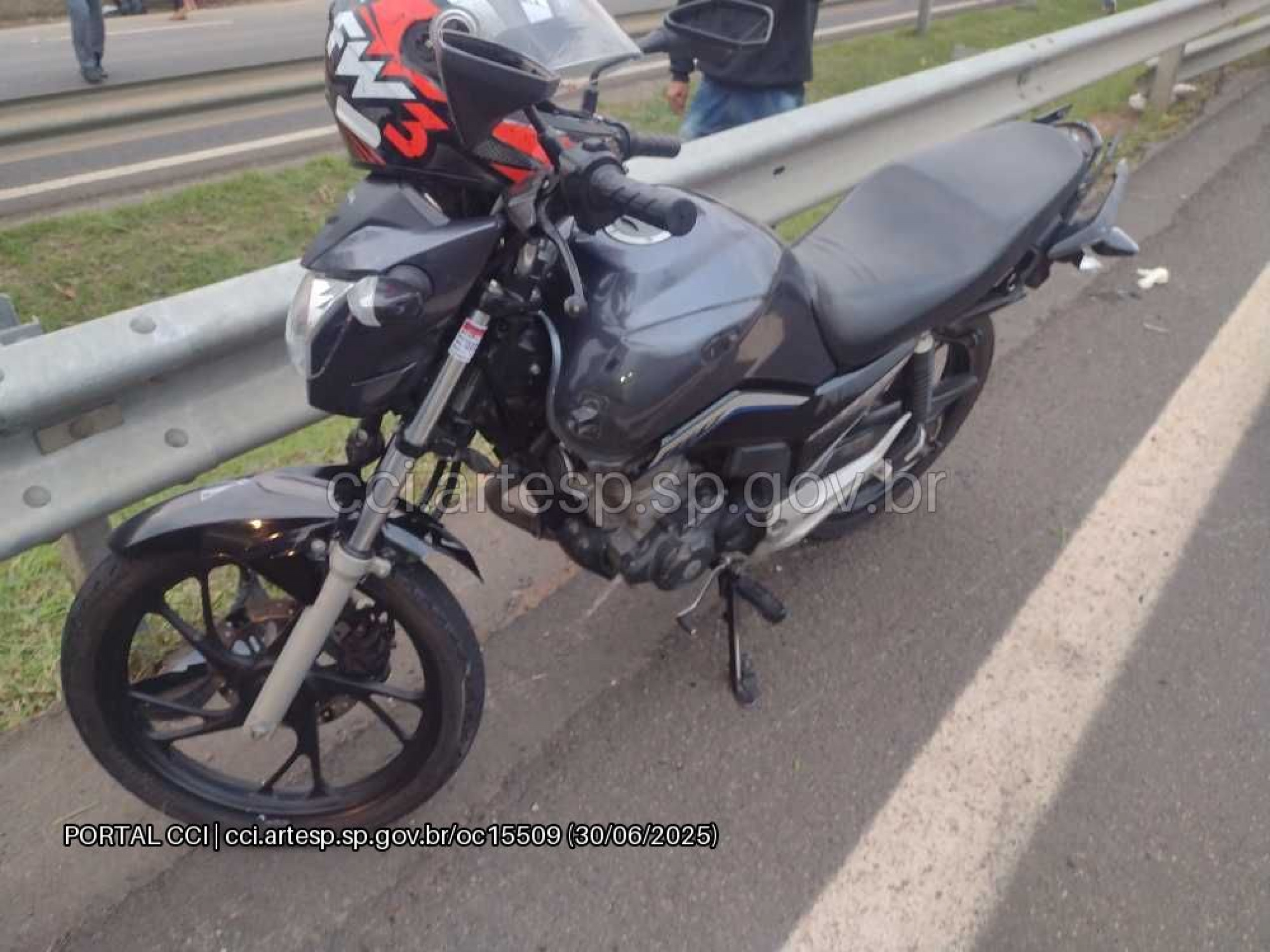 Motocicletas foram removidas pela concessionária Colinas e levadas para a Delegacia de Itu