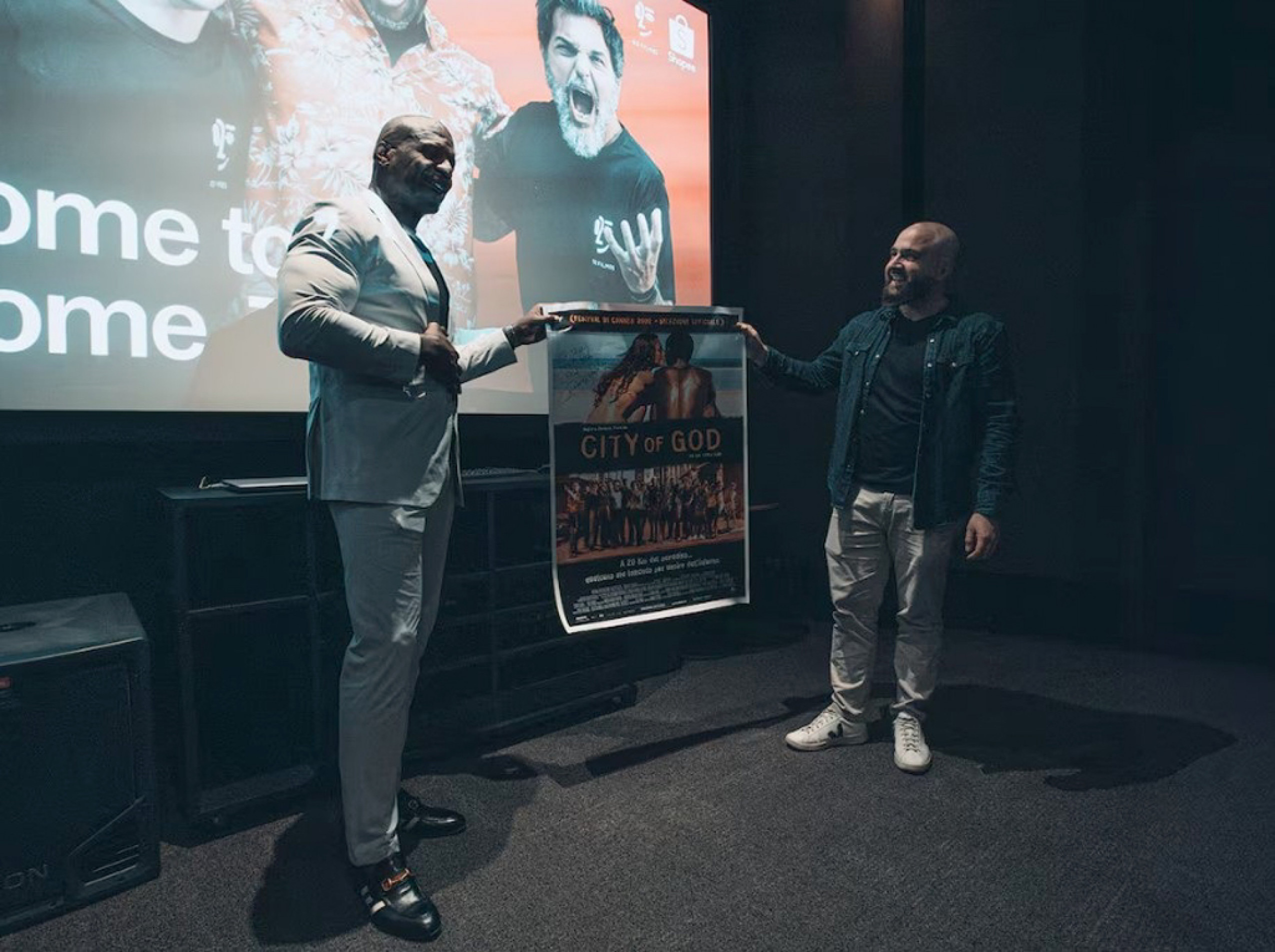 Terry Crews chorou ao receber a homenagem