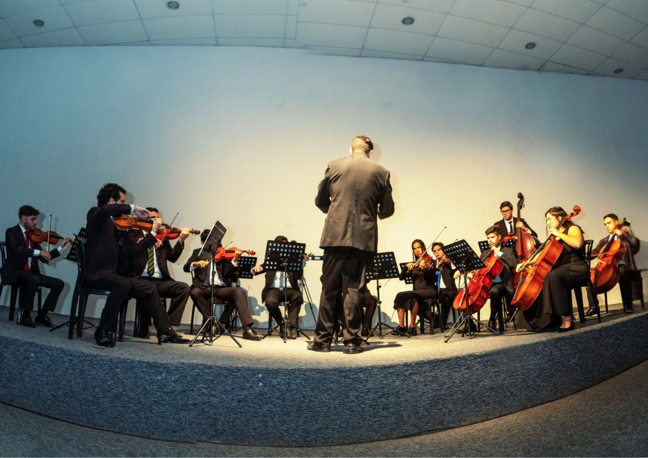 A Camerata Jovens Músicos é um pilar do Assec, que tem o objetivo de democratizar o acesso à educação musical de qualidade