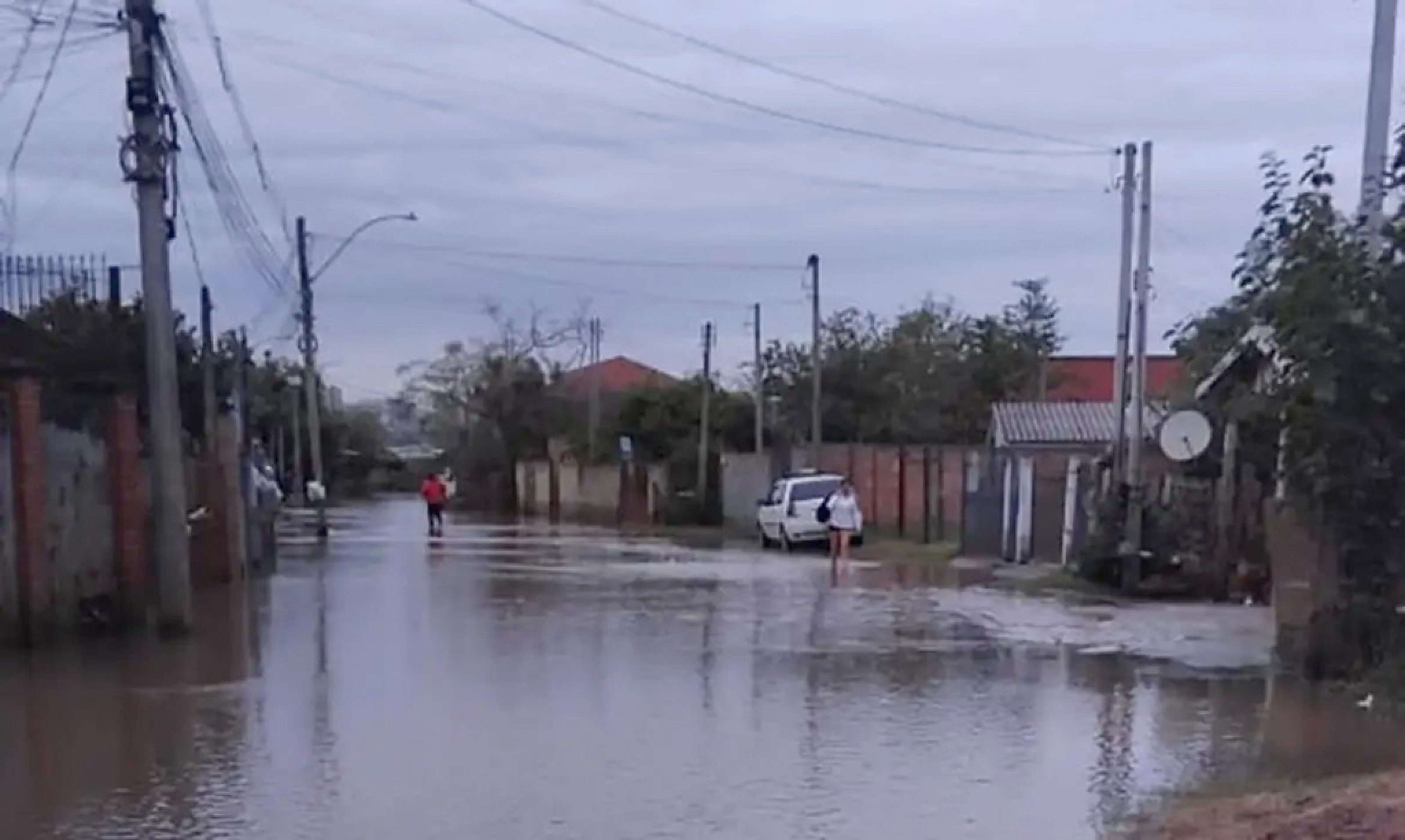 Chuvas intensas causaram alagamentos 