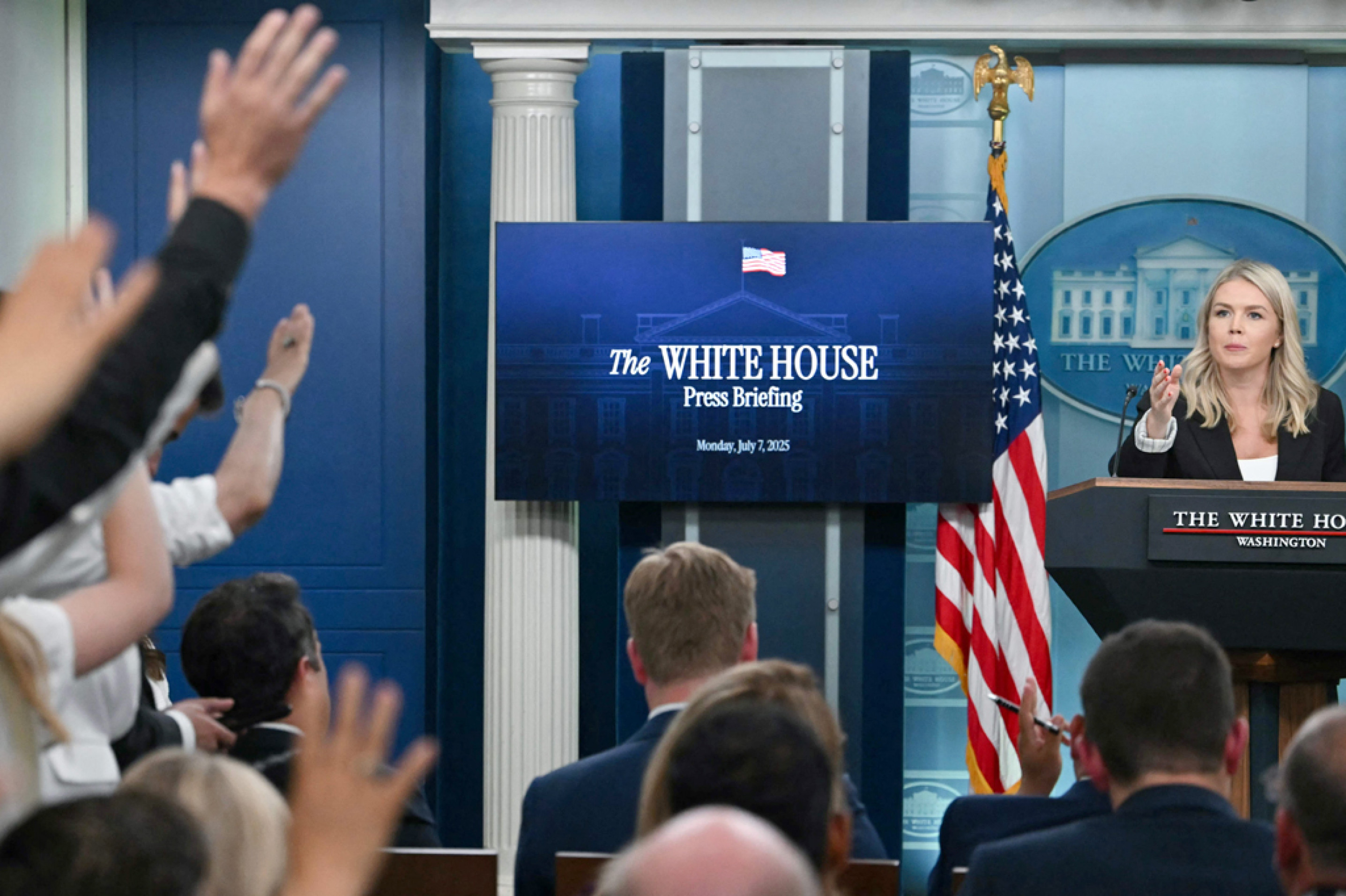 Porta-voz da Casa Branca confirmou informações em coletiva