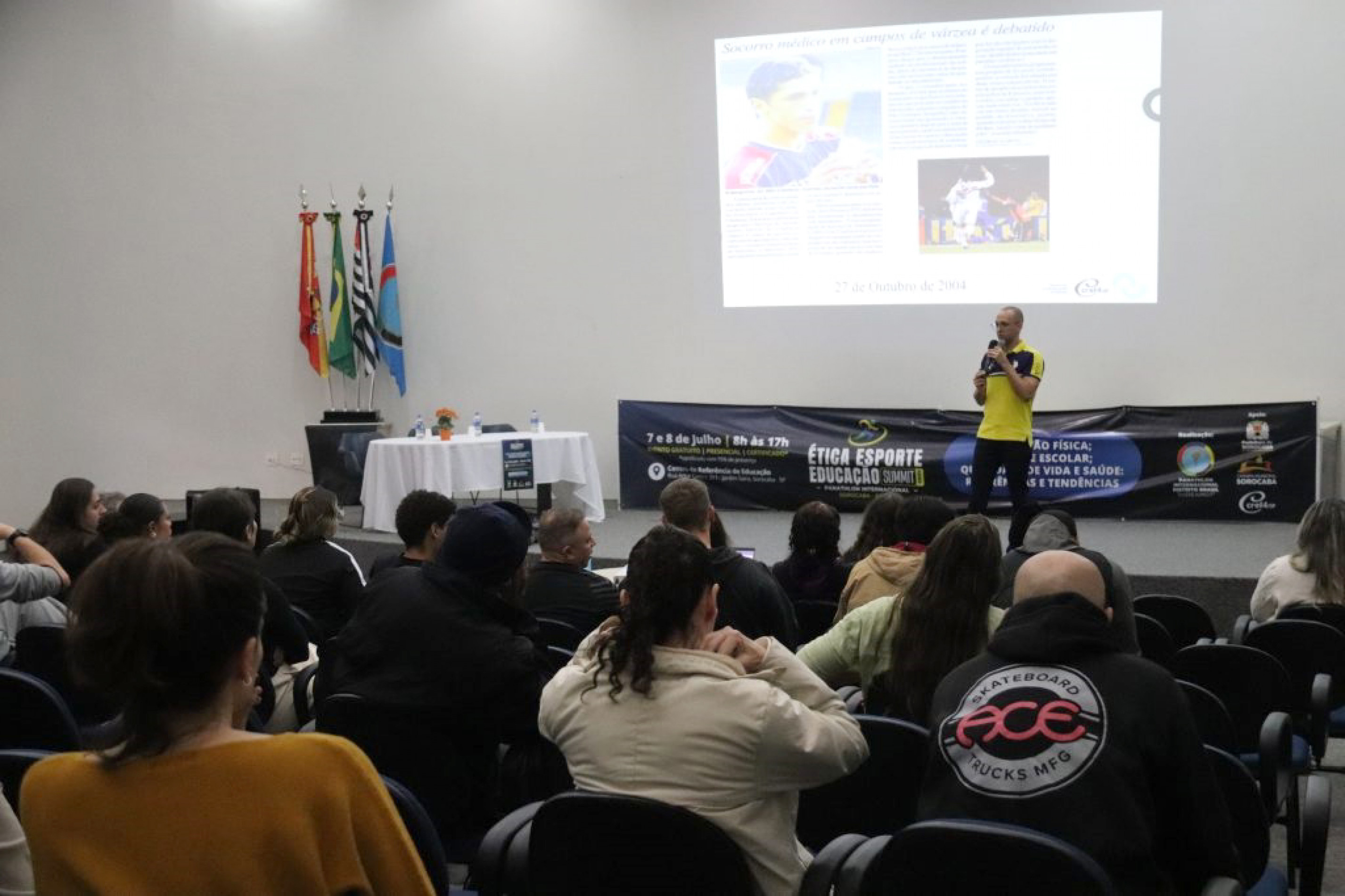 Iniciativa promovida pelo Panathlon Club Sorocaba é concluída no Centro de Referência em Educação