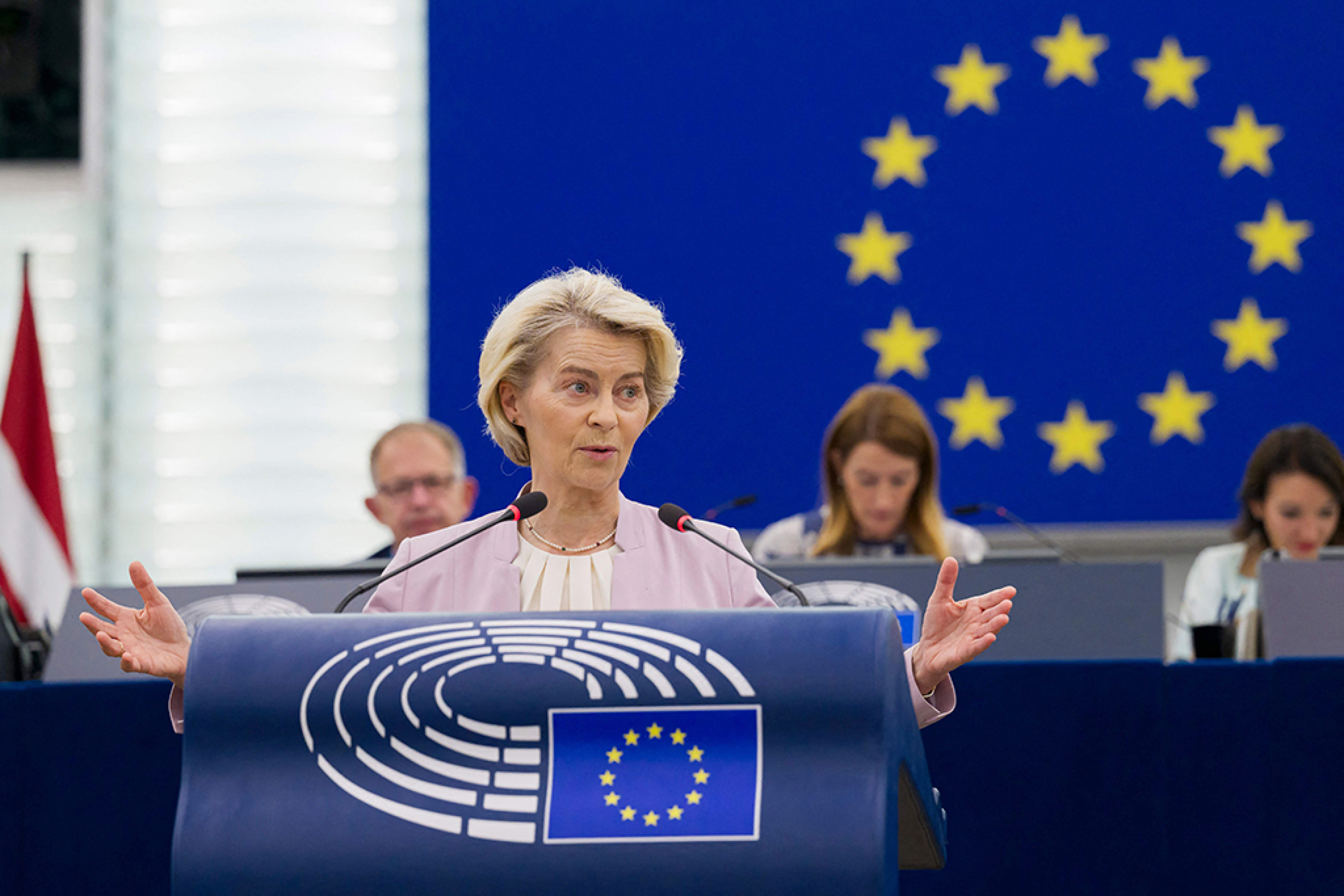 Ursula von der Leyen falou de medidas proporcionais
