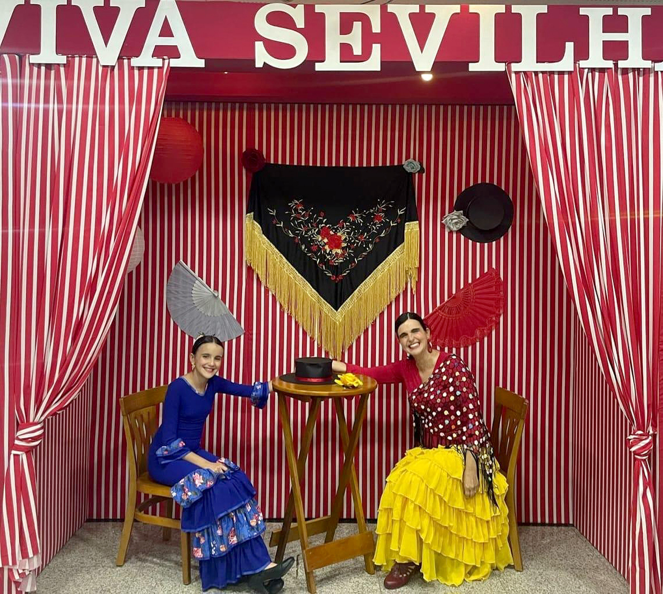 Flamenco une mãe 
e filha na tradição herdada 
da família espanhola
