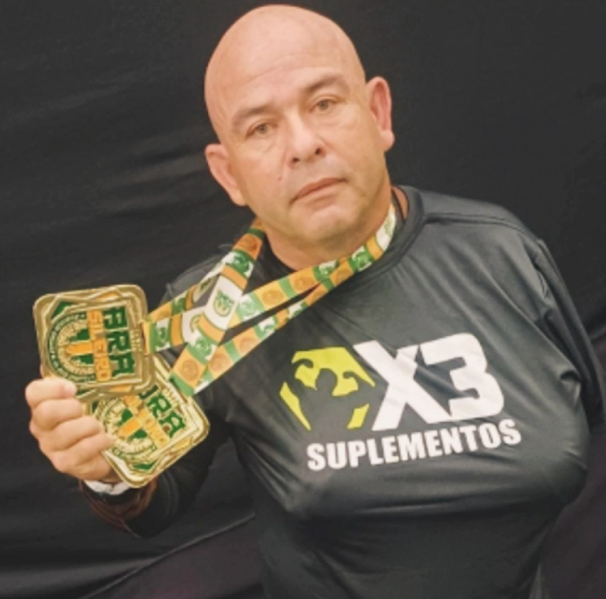 Paratleta Valdir Xavier, que conquistou vários títulos, é um dos mantenedores da iniciativa
